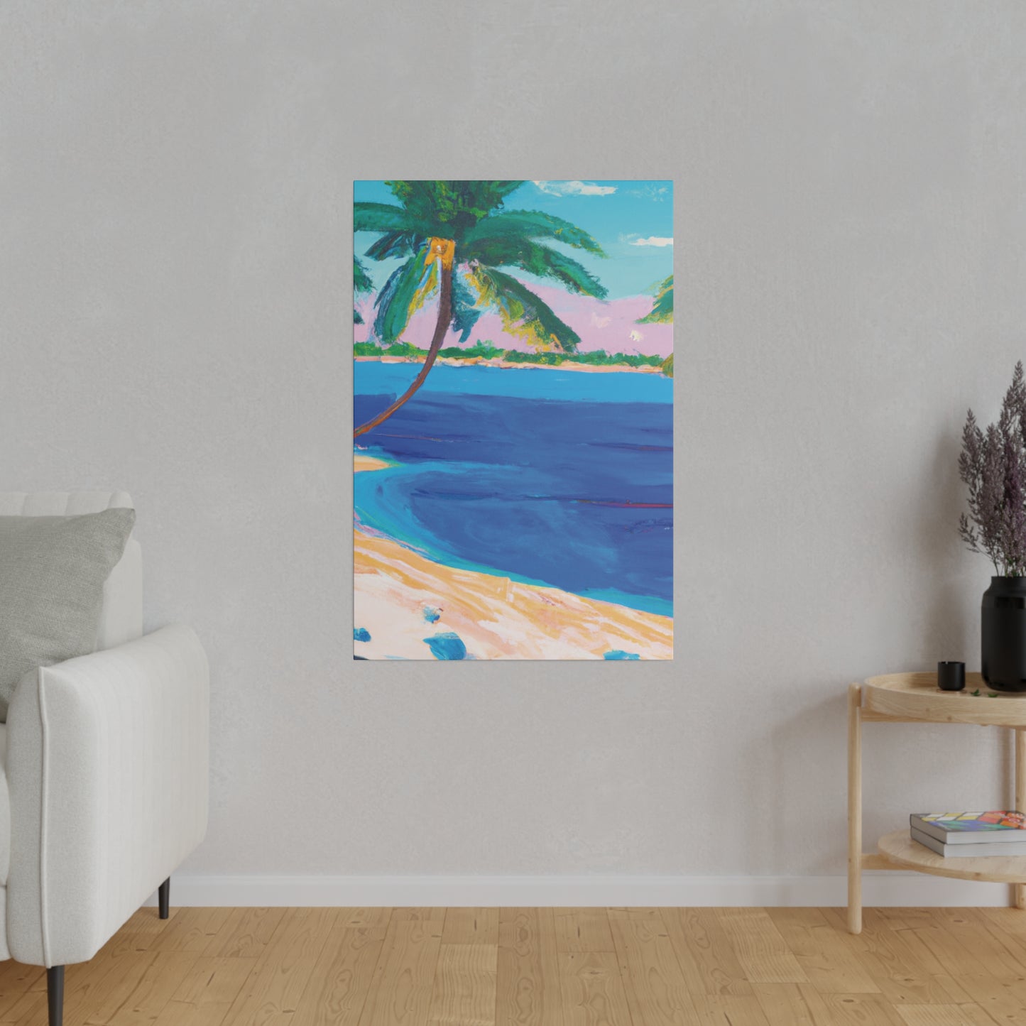 4782F - Bahamas Ocean Painting Print | Bahamas | Ocean | Beach | Poster | Home Decor | Wall Art | Canvas