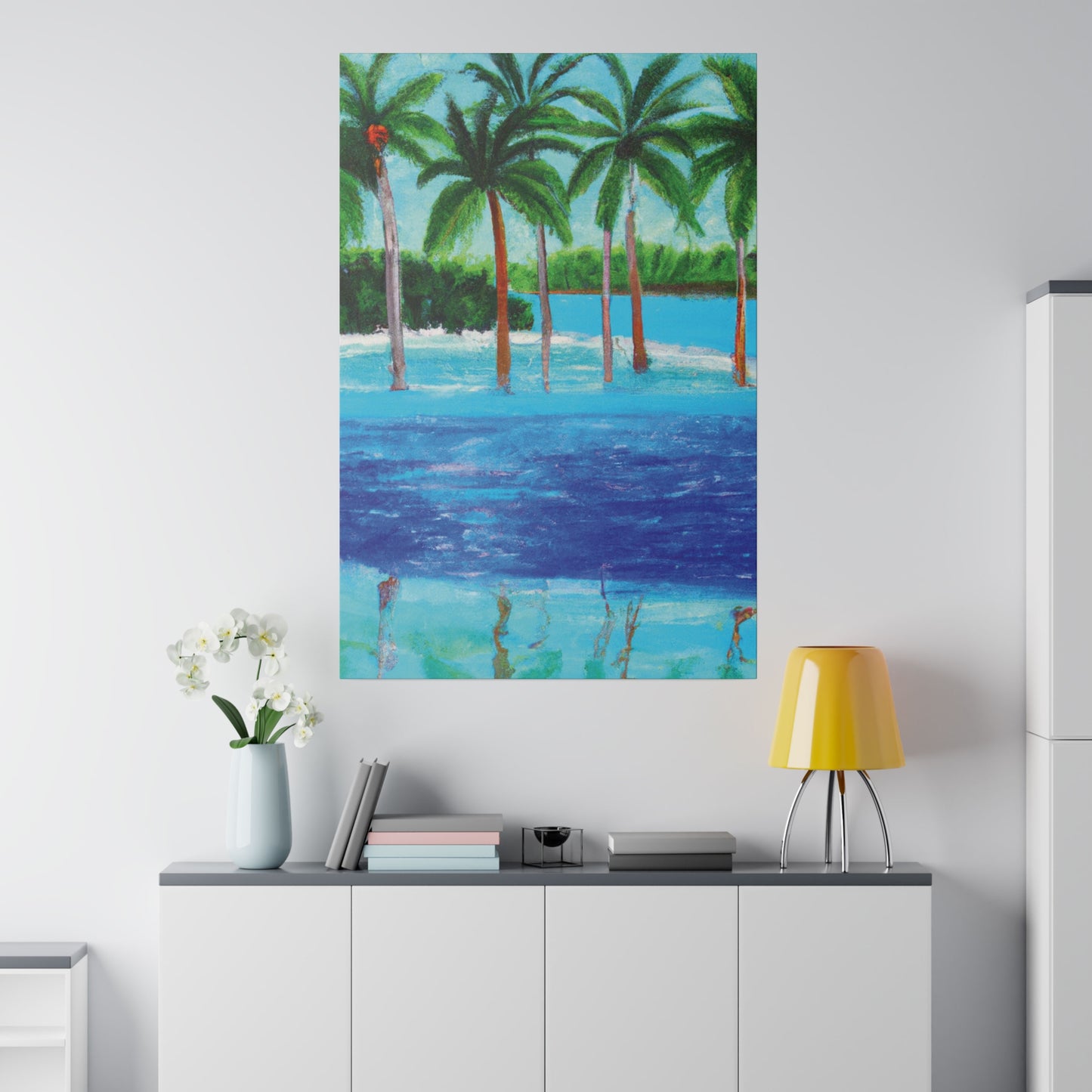 4563X - Bahamas Ocean Painting Print | Bahamas | Ocean | Beach | Poster | Home Decor | Wall Art | Canvas