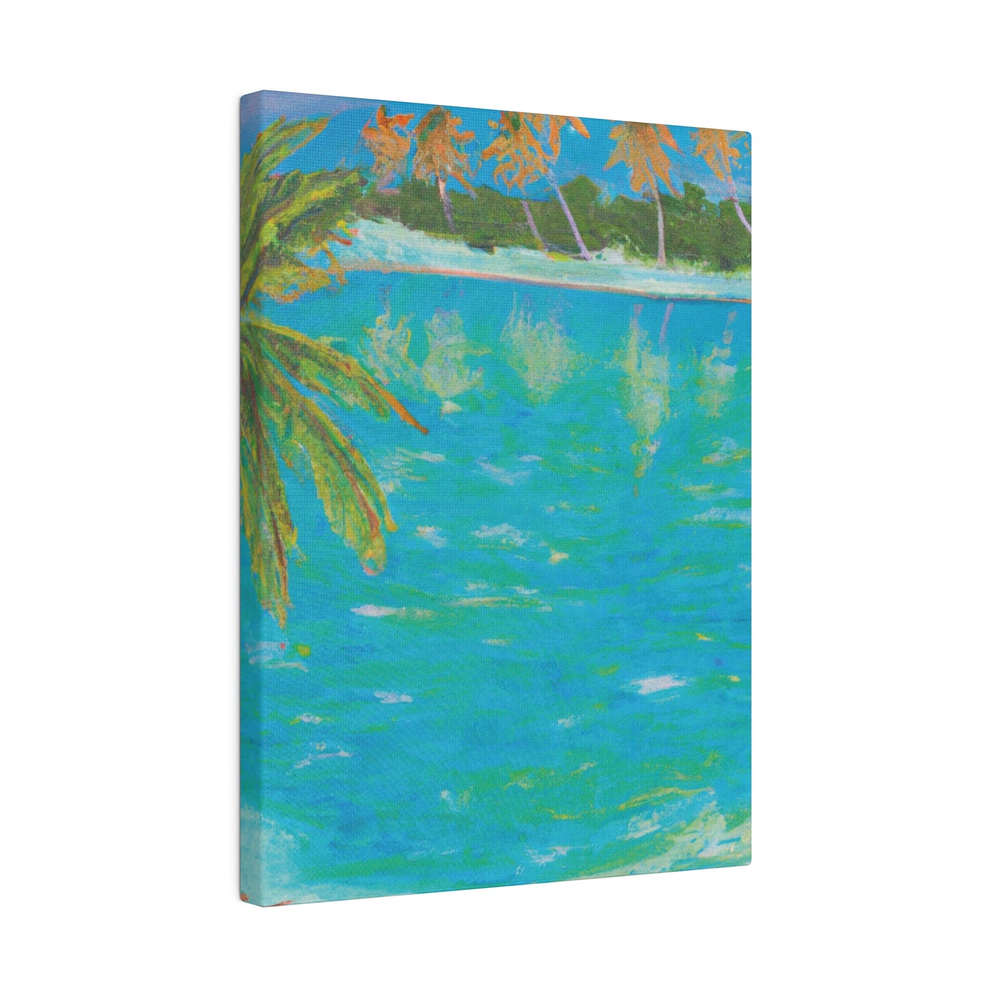 1767P - Bahamas Ocean Painting Print | Bahamas | Ocean | Beach | Poster | Home Decor | Wall Art | Canvas