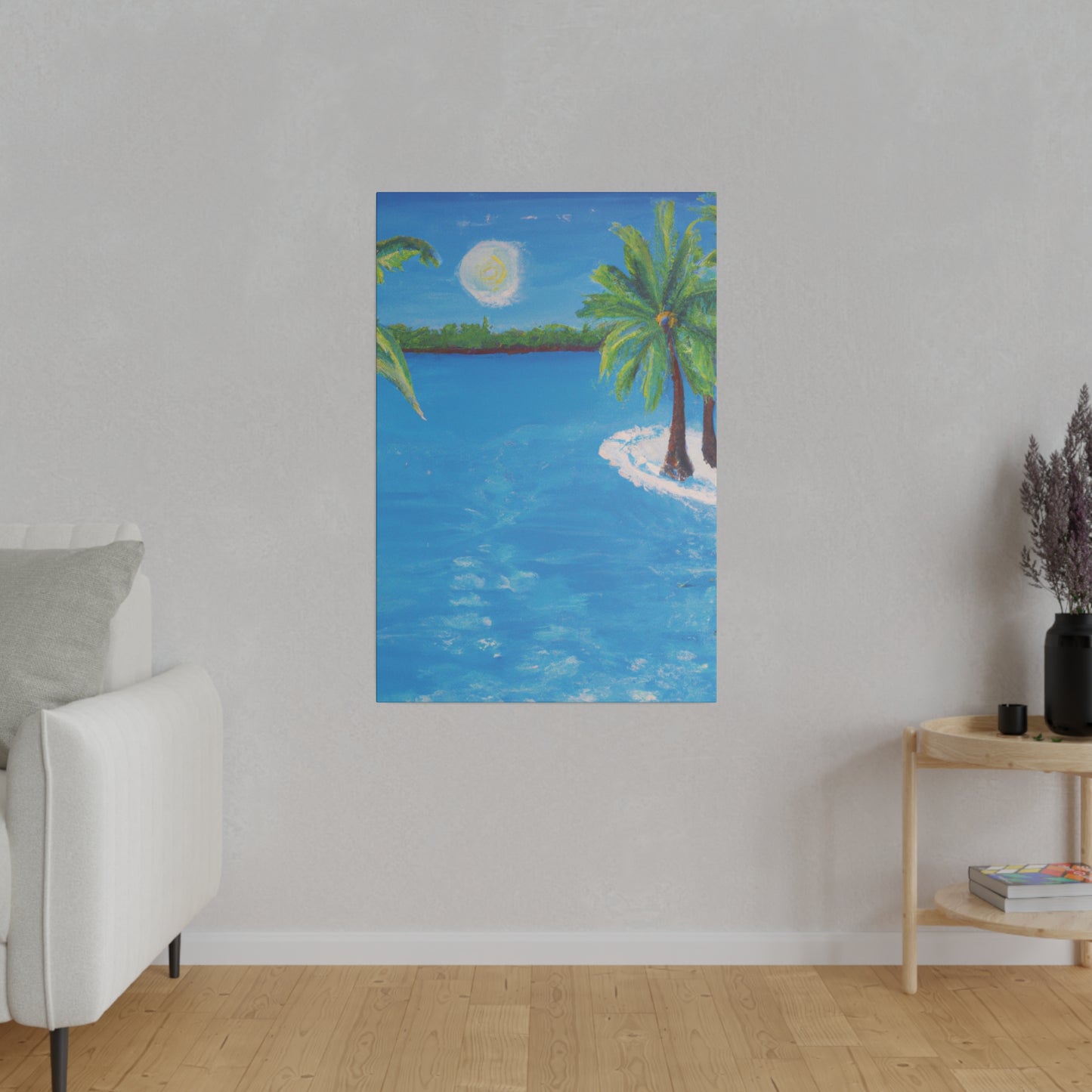 5156X - Bahamas Ocean Painting Print | Bahamas | Ocean | Beach | Poster | Home Decor | Wall Art | Canvas