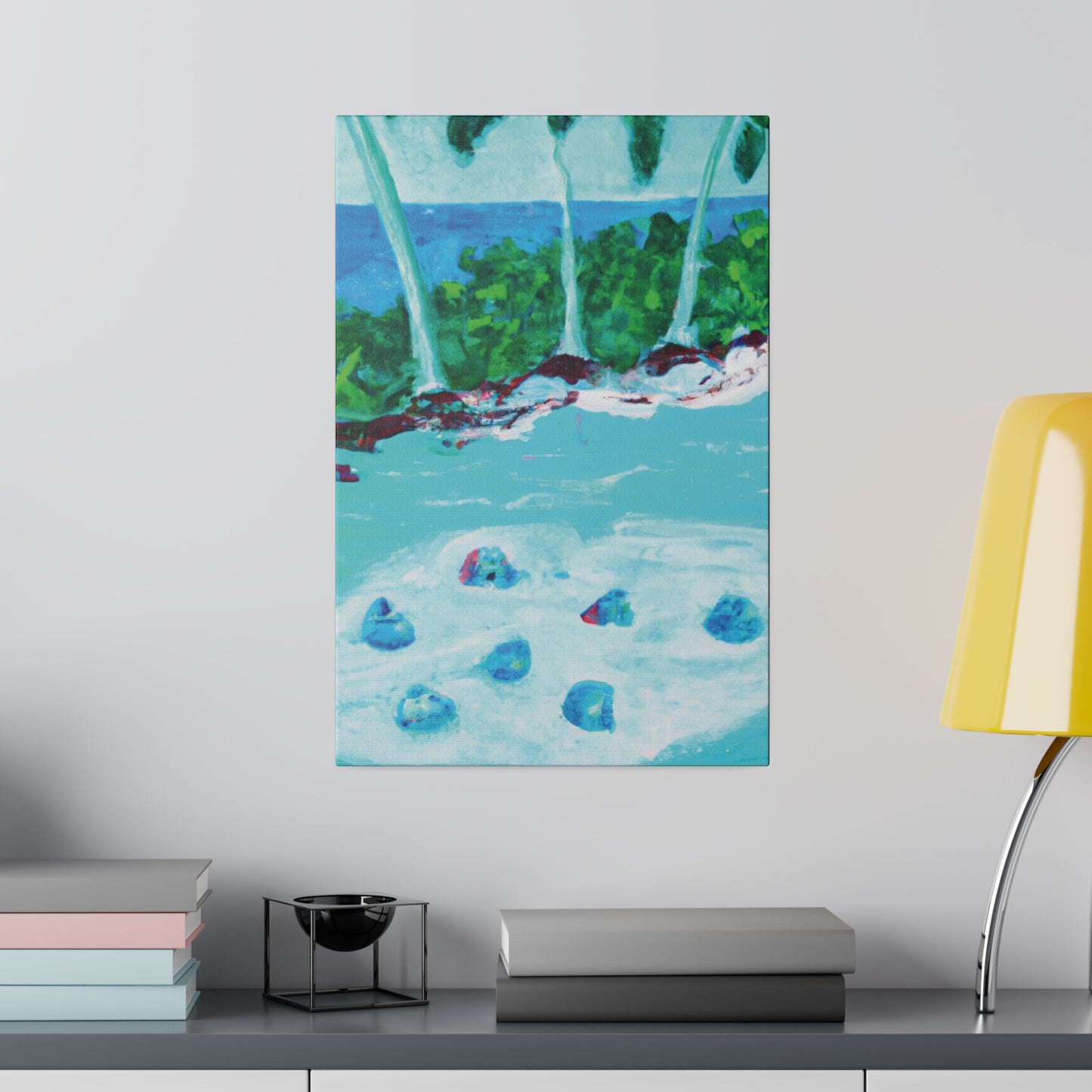 6791E - Bahamas Ocean Painting Print | Bahamas | Ocean | Beach | Poster | Home Decor | Wall Art | Canvas