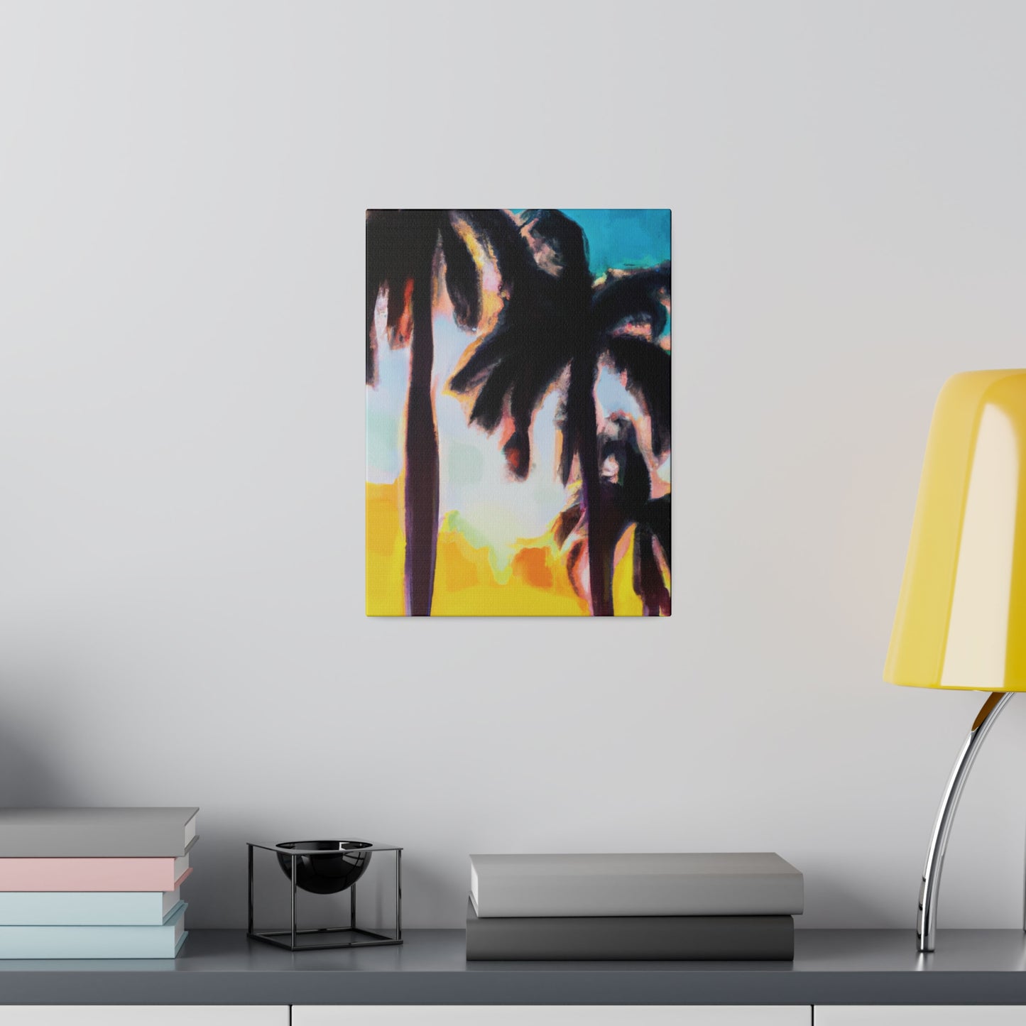 5485W - Miami Beach Sunset Painting Print | Miami | Beach | Sunset | Poster | Home Decor | Wall Art | Canvas