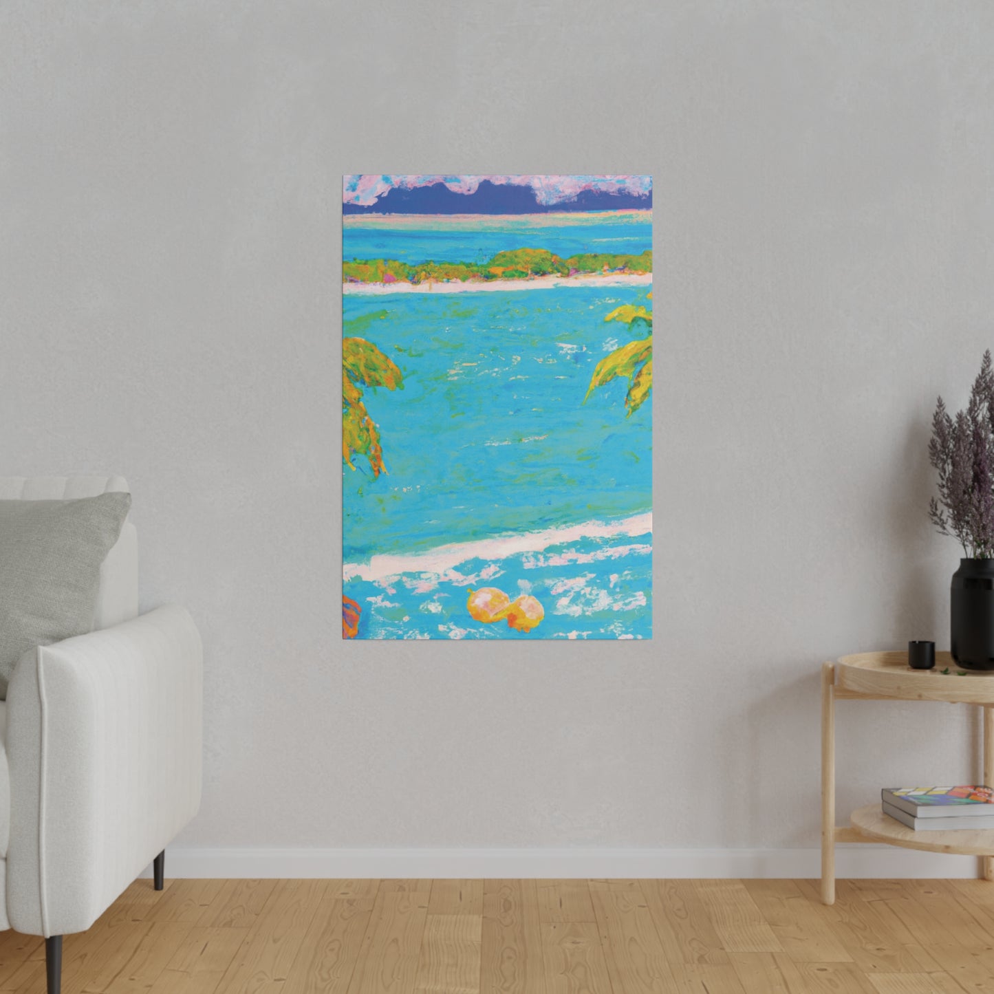 4783Z - Bahamas Ocean Painting Print | Bahamas | Ocean | Beach | Poster | Home Decor | Wall Art | Canvas