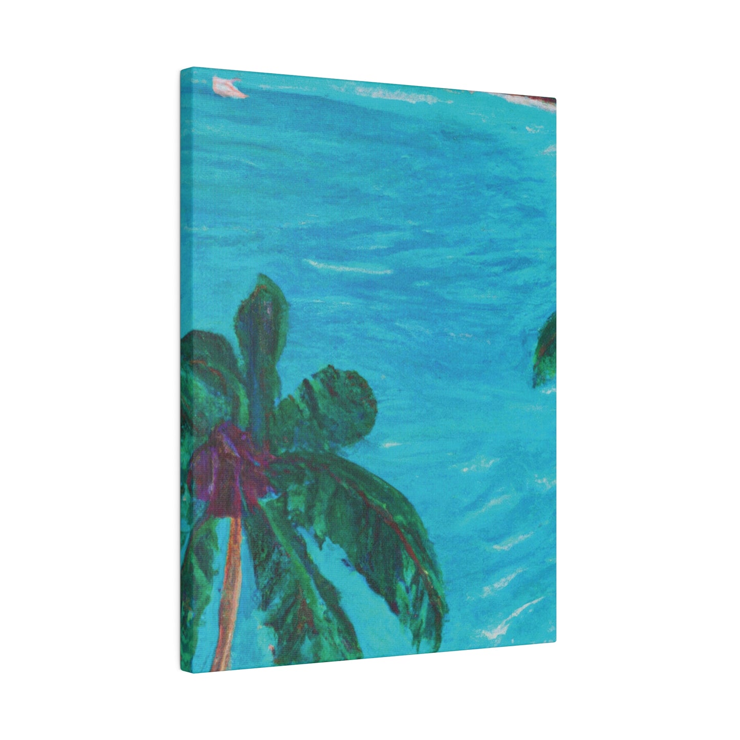 8319W - Bahamas Ocean Painting Print | Bahamas | Ocean | Beach | Poster | Home Decor | Wall Art | Canvas