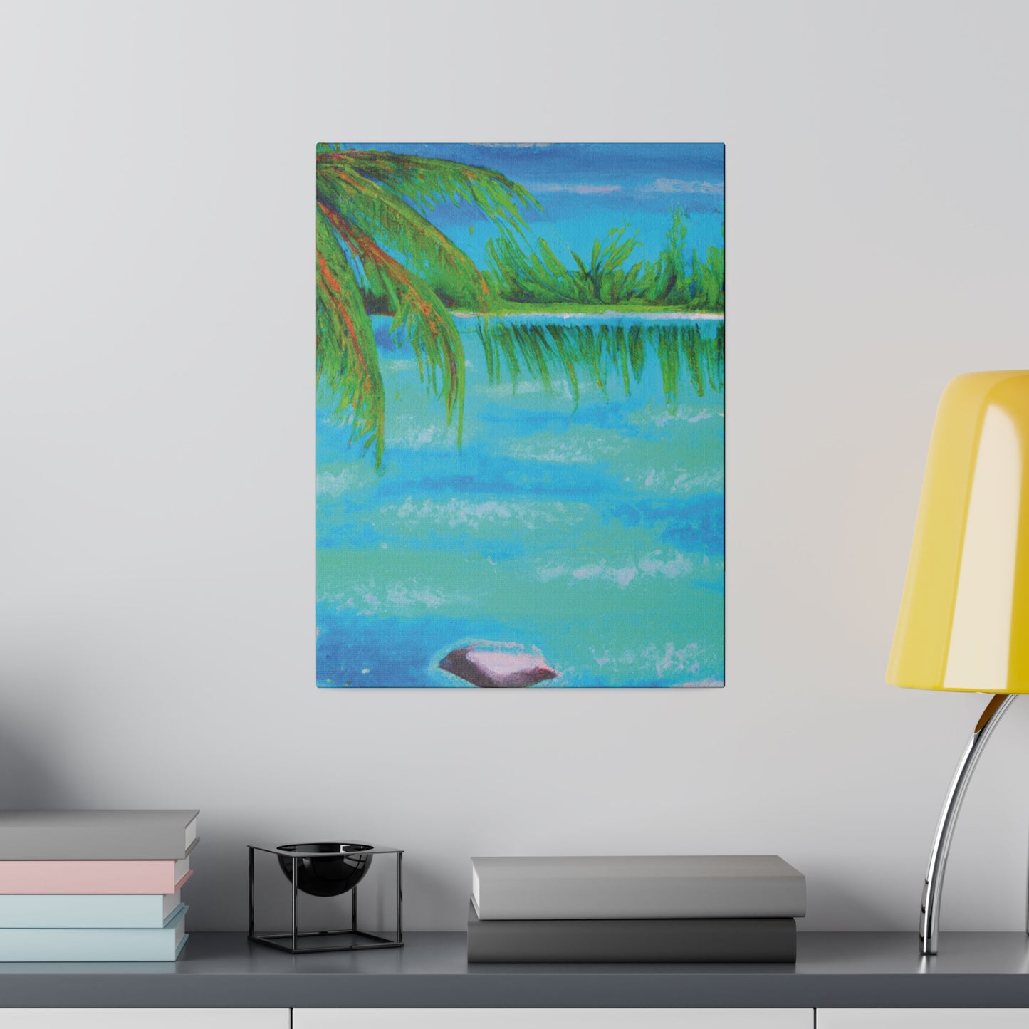 5279Q - Bahamas Ocean Painting Print | Bahamas | Ocean | Beach | Poster | Home Decor | Wall Art | Canvas