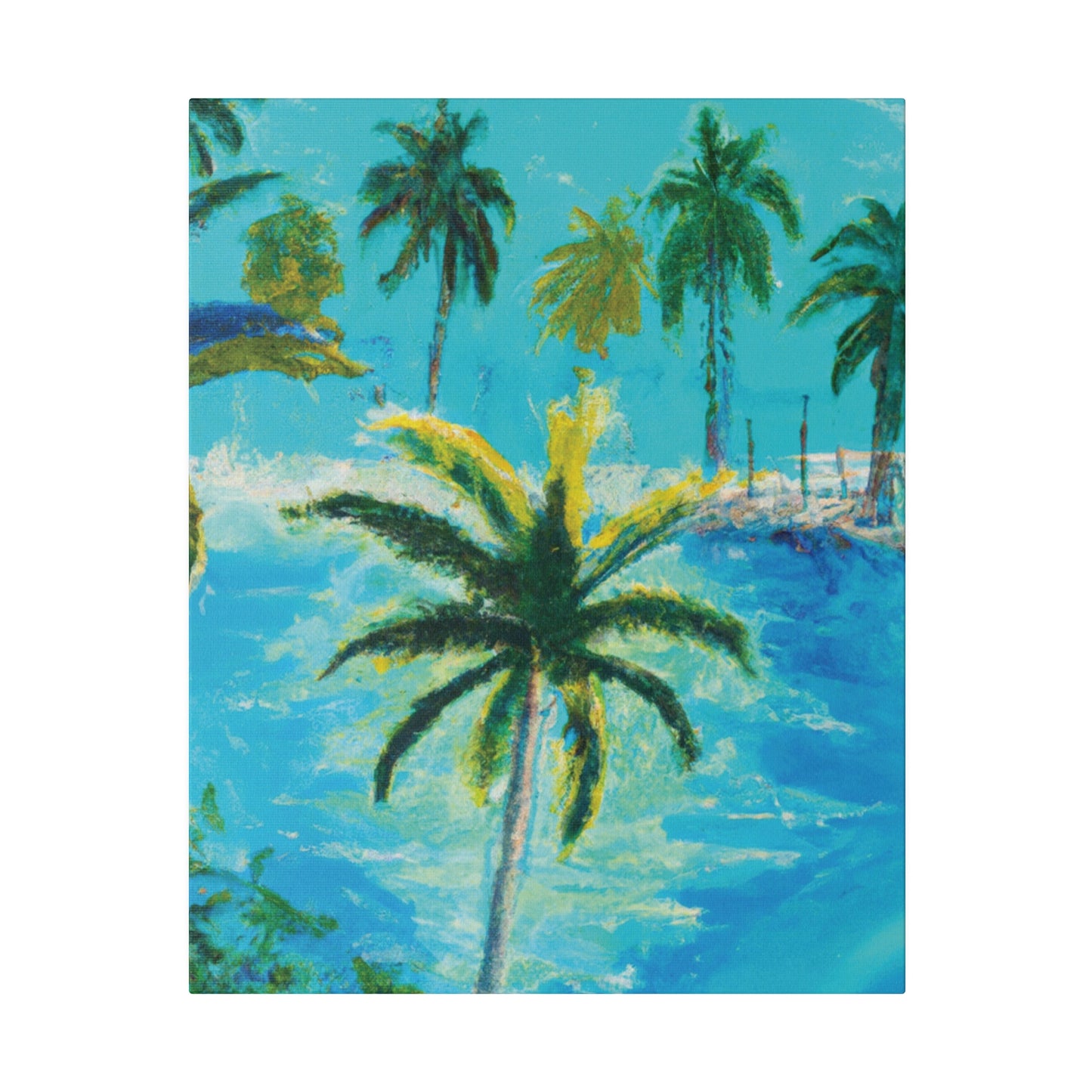 9794R - Bahamas Ocean Painting Print | Bahamas | Ocean | Beach | Poster | Home Decor | Wall Art | Canvas