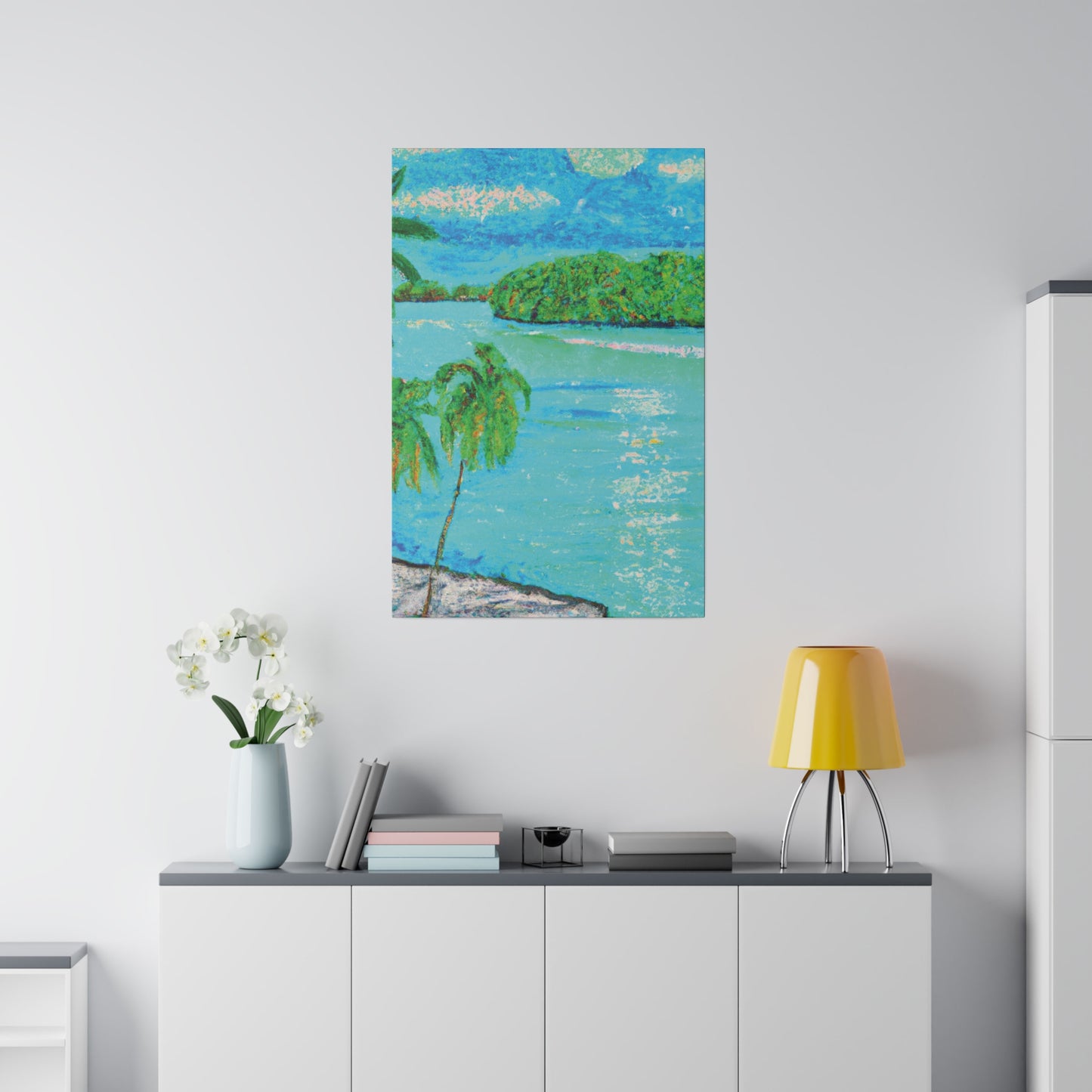 8239F - Bahamas Ocean Painting Print | Bahamas | Ocean | Beach | Poster | Home Decor | Wall Art | Canvas