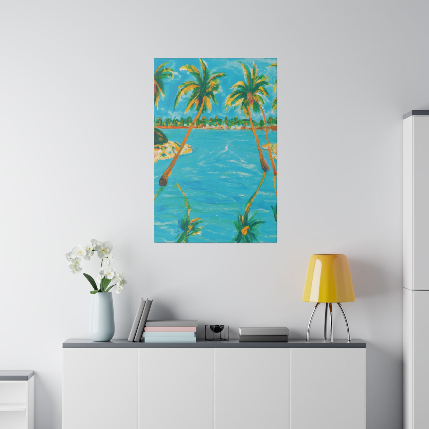 4338G - Bahamas Ocean Painting Print | Bahamas | Ocean | Beach | Poster | Home Decor | Wall Art | Canvas