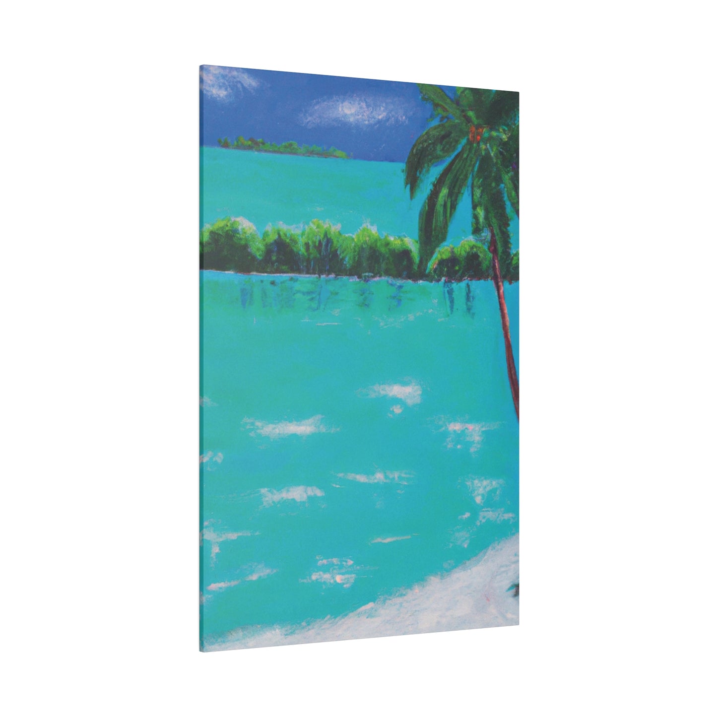 9108Q - Bahamas Ocean Painting Print | Bahamas | Ocean | Beach | Poster | Home Decor | Wall Art | Canvas