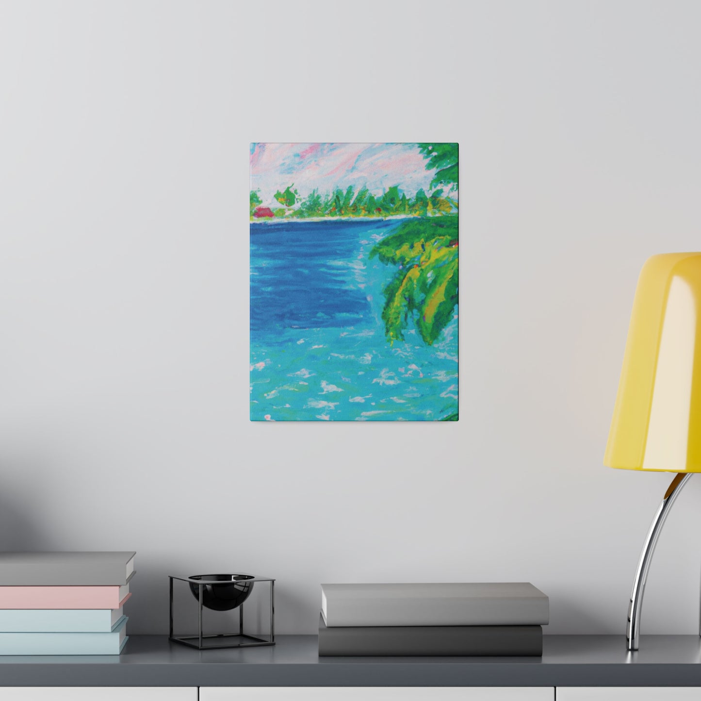 3265X - Bahamas Ocean Painting Print | Bahamas | Ocean | Beach | Poster | Home Decor | Wall Art | Canvas