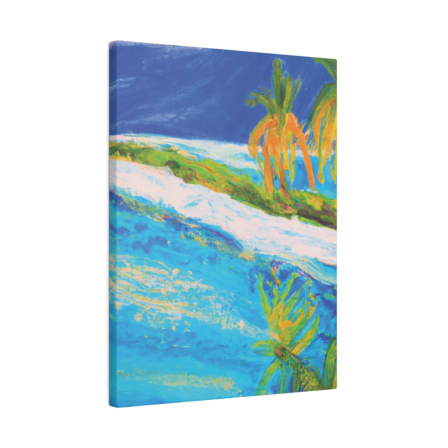 7697G - Bahamas Ocean Painting Print | Bahamas | Ocean | Beach | Poster | Home Decor | Wall Art | Canvas