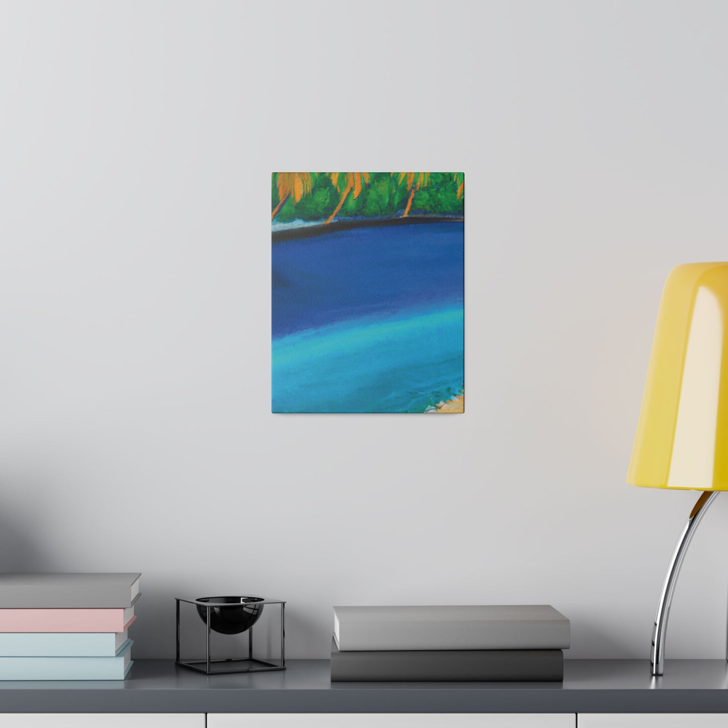 4195T - Bahamas Ocean Painting Print | Bahamas | Ocean | Beach | Poster | Home Decor | Wall Art | Canvas