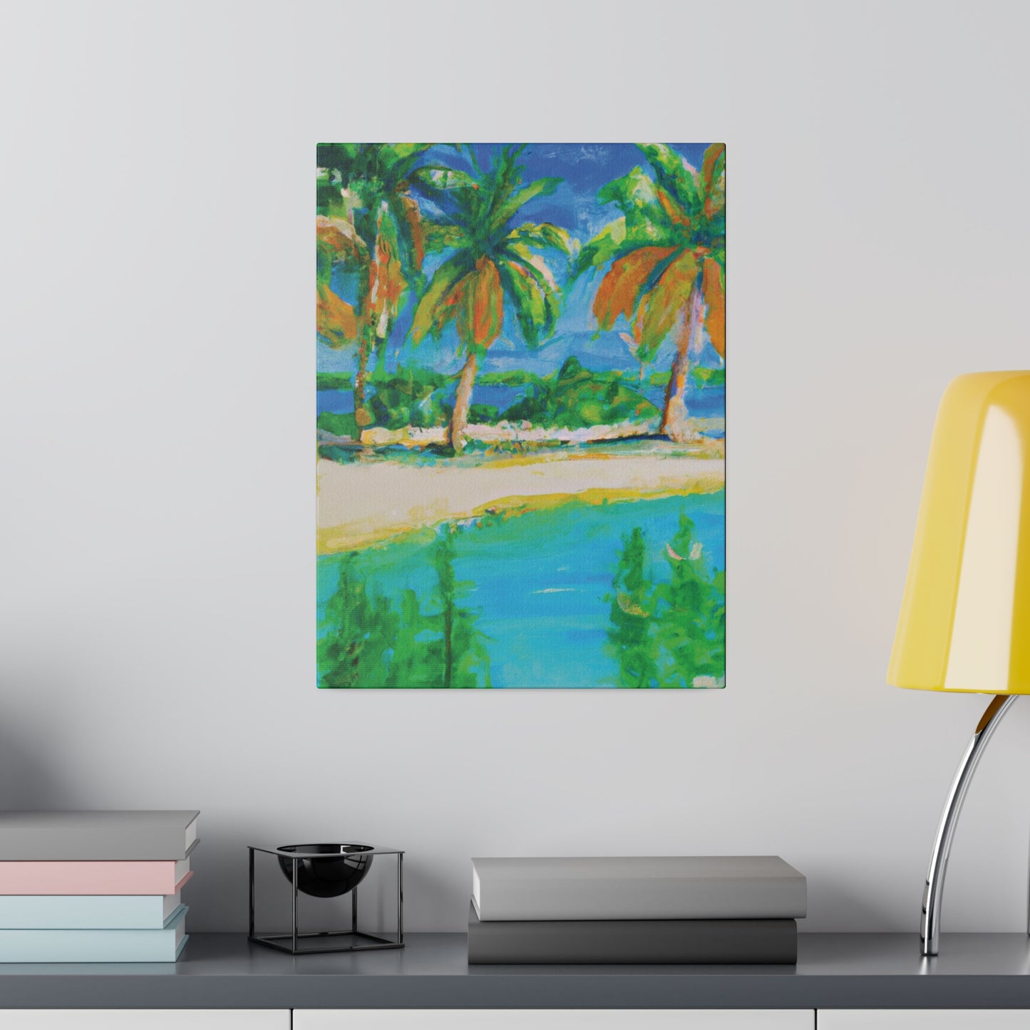 8576A - Bahamas Ocean Painting Print | Bahamas | Ocean | Beach | Poster | Home Decor | Wall Art | Canvas