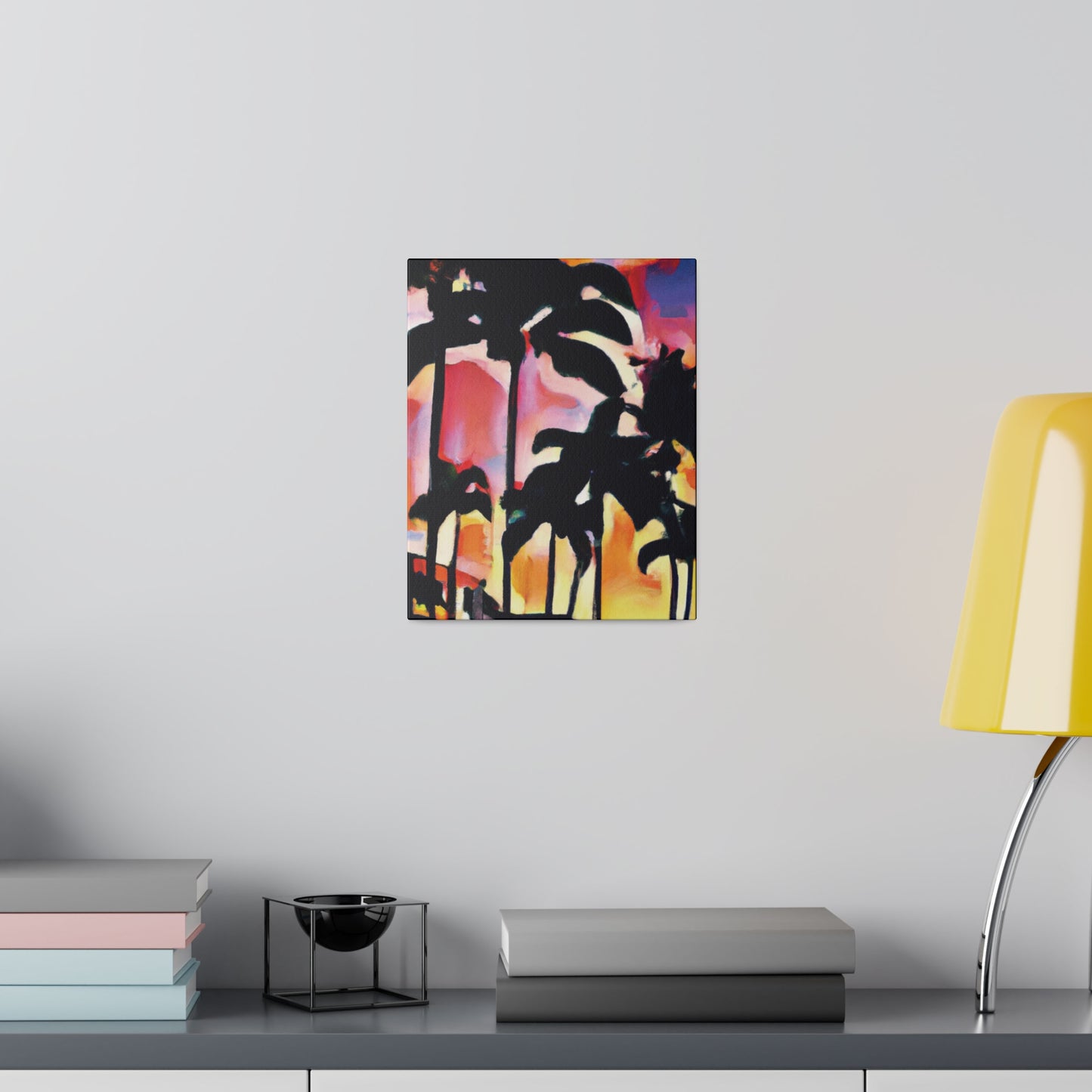 4986G - Miami Beach Sunset Painting Print | Miami | Beach | Sunset | Poster | Home Decor | Wall Art | Canvas