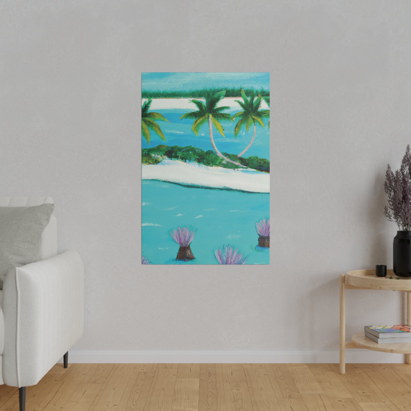 1933W - Bahamas Ocean Painting Print | Bahamas | Ocean | Beach | Poster | Home Decor | Wall Art | Canvas