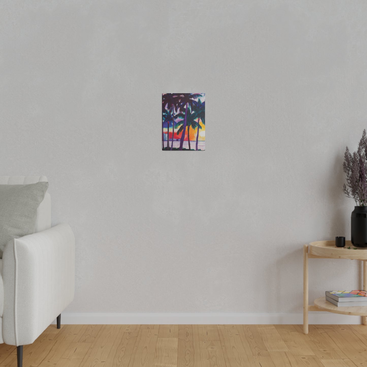 3259X - Miami Beach Sunset Painting Print | Miami | Beach | Sunset | Poster | Home Decor | Wall Art | Canvas