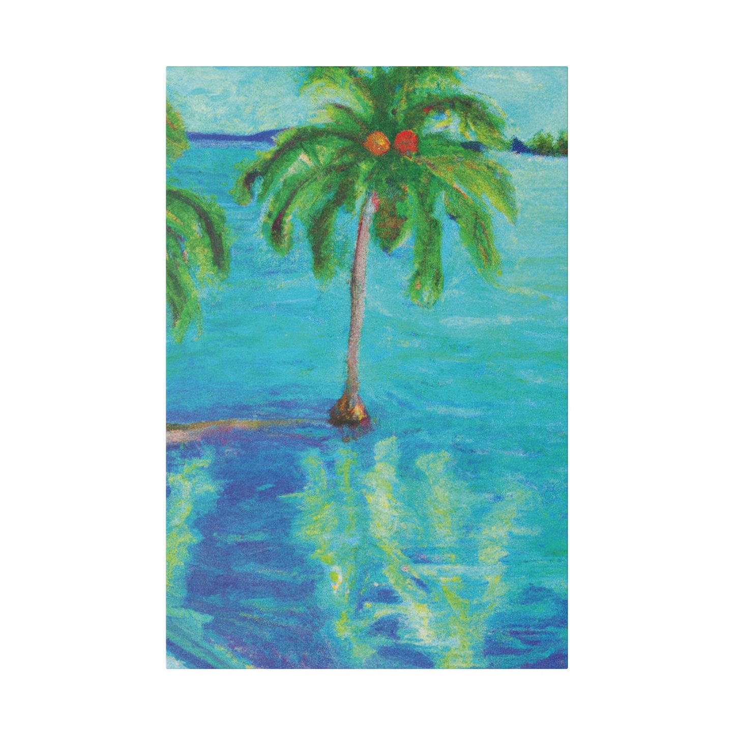 7998G - Bahamas Ocean Painting Print | Bahamas | Ocean | Beach | Poster | Home Decor | Wall Art | Canvas