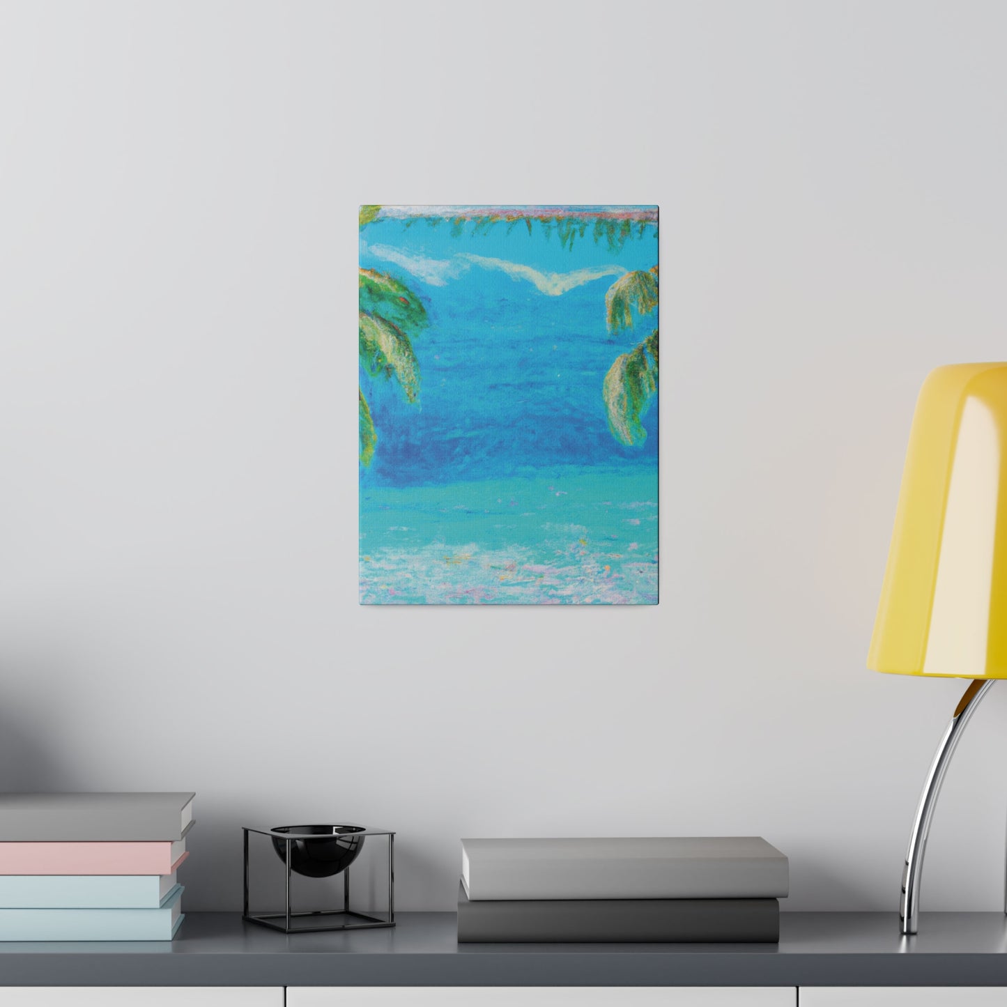 8159P - Bahamas Ocean Painting Print | Bahamas | Ocean | Beach | Poster | Home Decor | Wall Art | Canvas