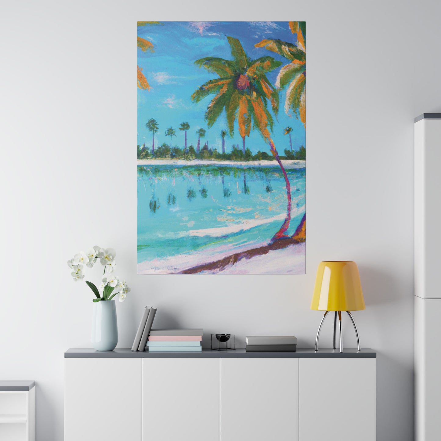 8723S - Bahamas Ocean Painting Print | Bahamas | Ocean | Beach | Poster | Home Decor | Wall Art | Canvas