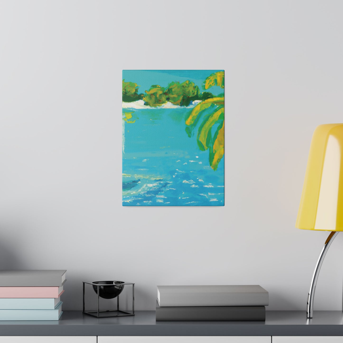 2261V - Bahamas Ocean Painting Print | Bahamas | Ocean | Beach | Poster | Home Decor | Wall Art | Canvas