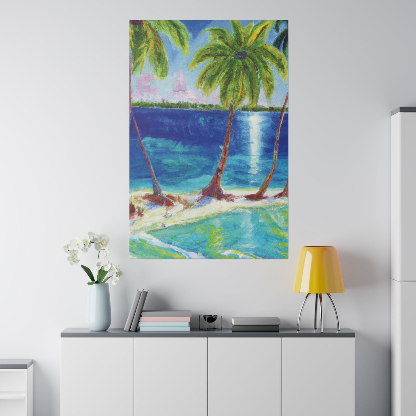 391F - Bahamas Ocean Painting Print | Bahamas | Ocean | Beach | Poster | Home Decor | Wall Art | Canvas