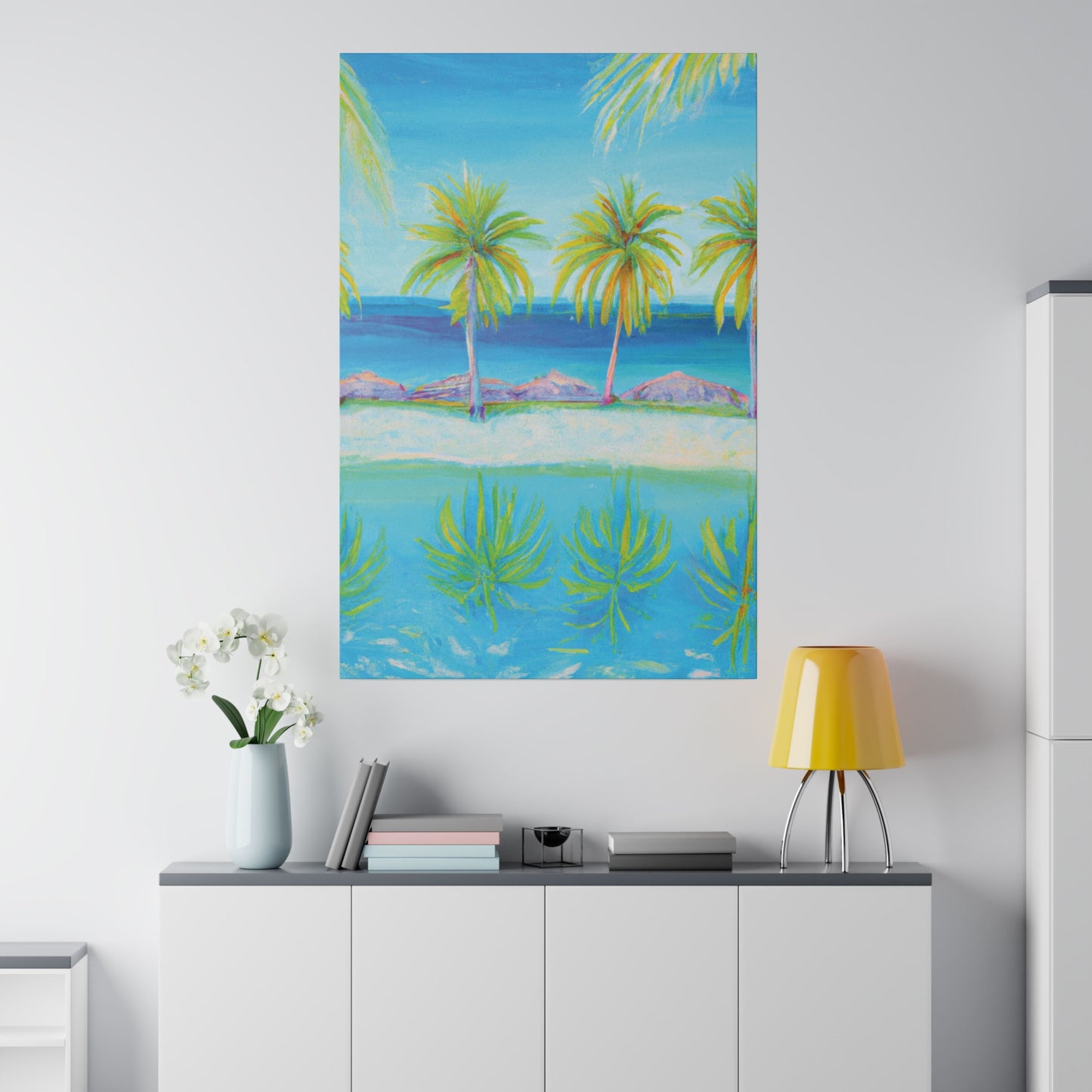 7646F - Bahamas Ocean Painting Print | Bahamas | Ocean | Beach | Poster | Home Decor | Wall Art | Canvas