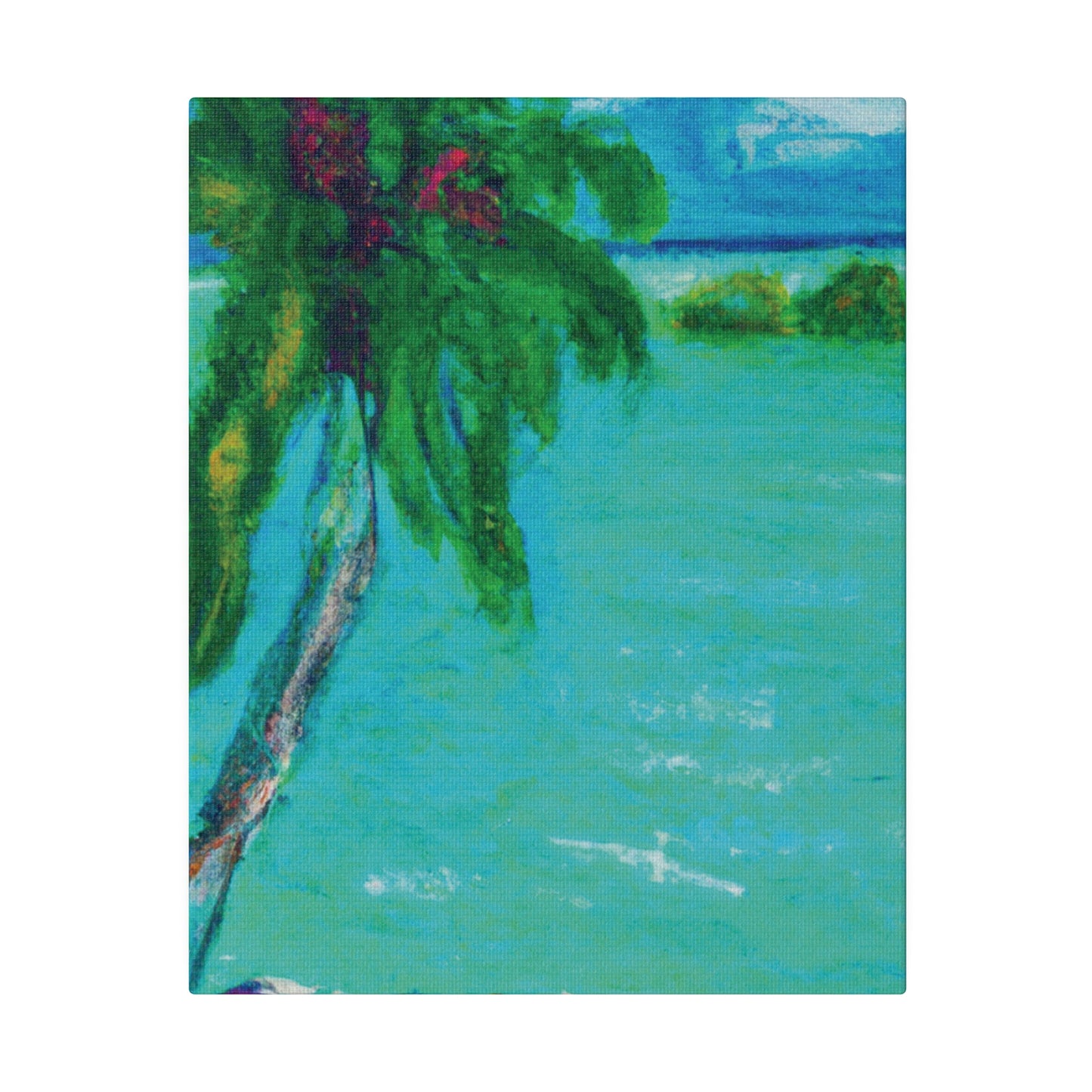 8864T - Bahamas Ocean Painting Print | Bahamas | Ocean | Beach | Poster | Home Decor | Wall Art | Canvas