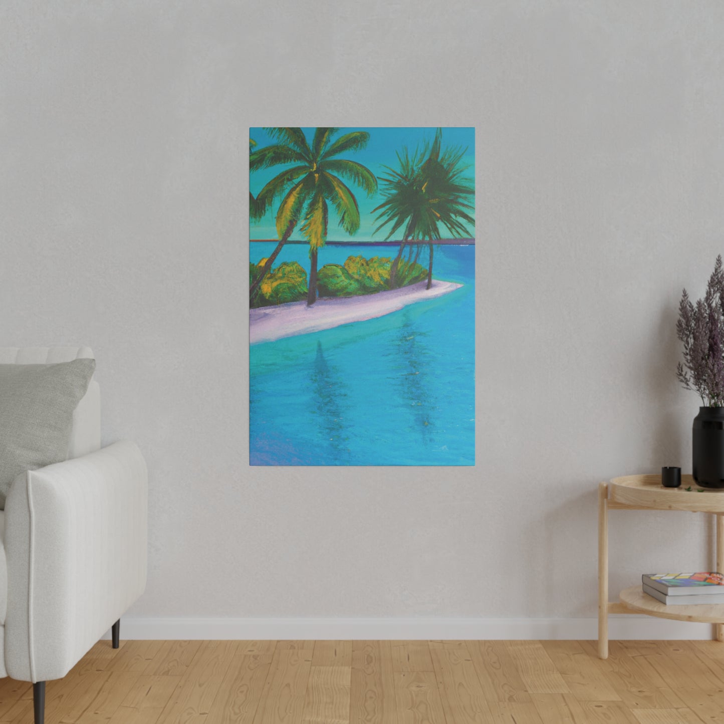 1899X - Bahamas Ocean Painting Print | Bahamas | Ocean | Beach | Poster | Home Decor | Wall Art | Canvas