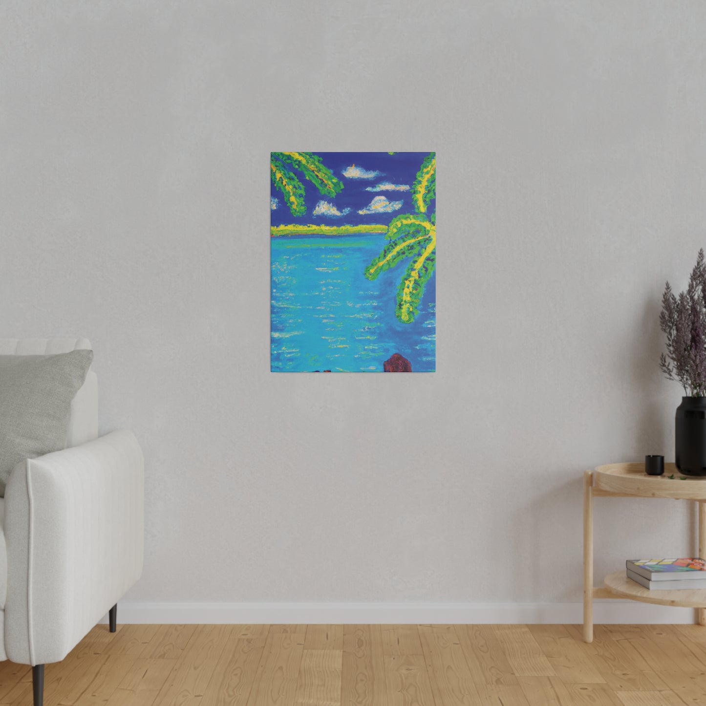 9774Z - Bahamas Ocean Painting Print | Bahamas | Ocean | Beach | Poster | Home Decor | Wall Art | Canvas