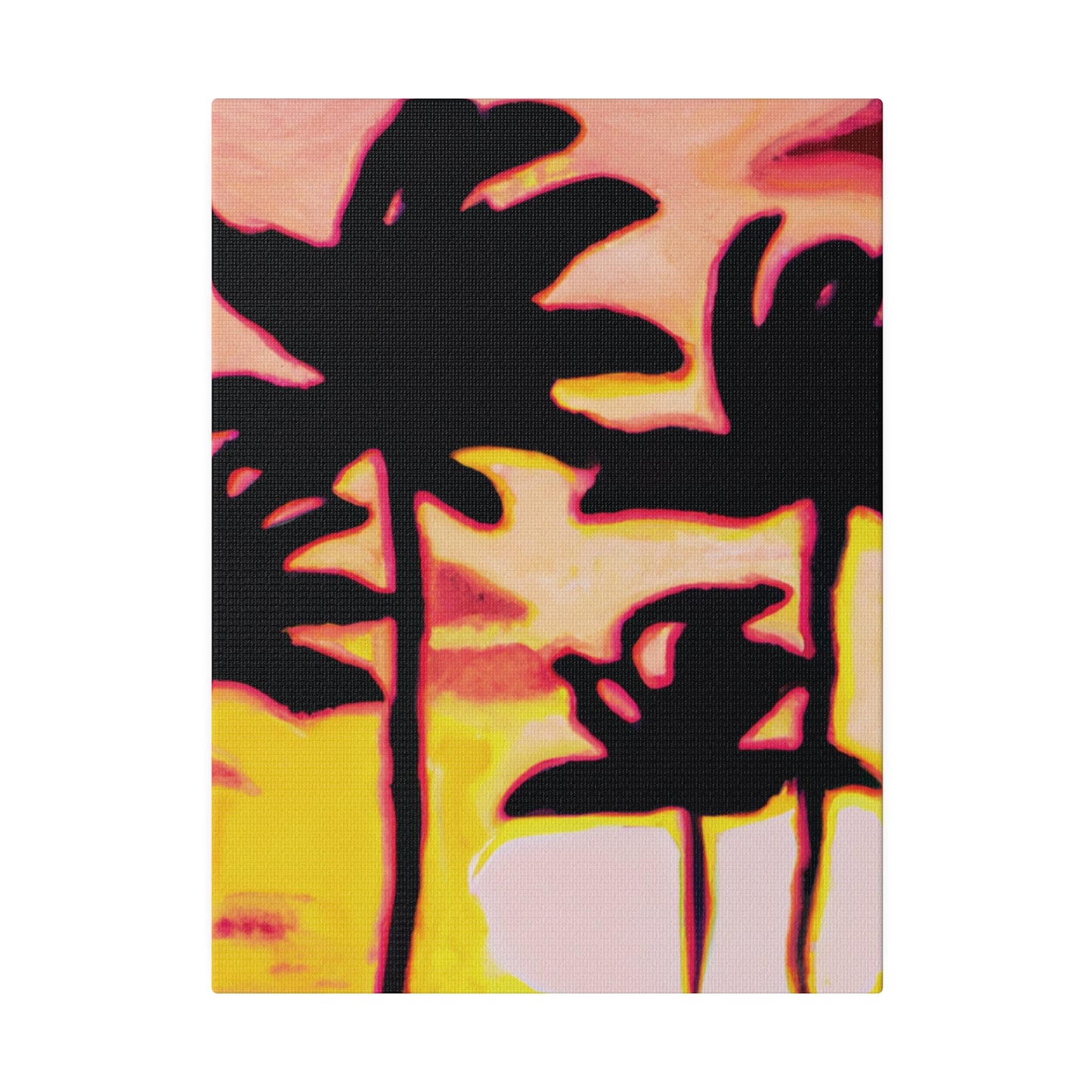 9329P - Miami Beach Sunset Painting Print | Miami | Beach | Sunset | Poster | Home Decor | Wall Art | Canvas