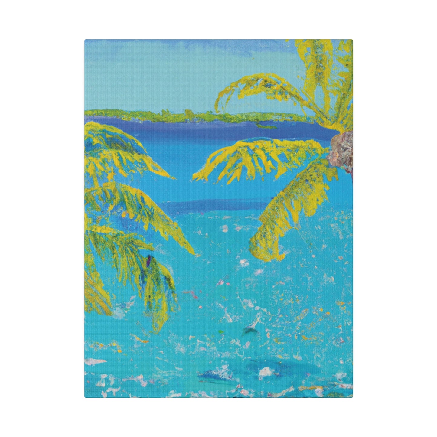 9282F - Bahamas Ocean Painting Print | Bahamas | Ocean | Beach | Poster | Home Decor | Wall Art | Canvas