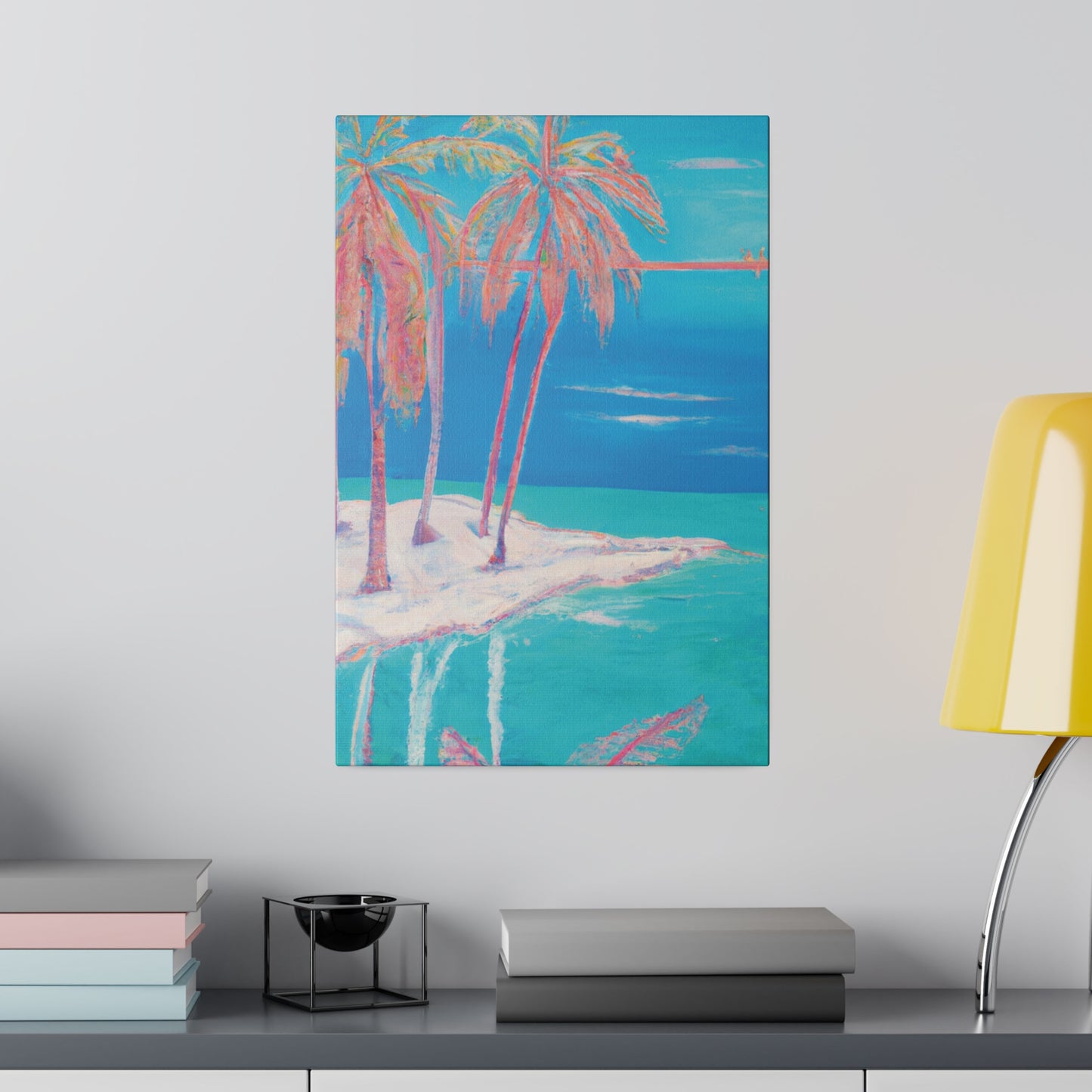 3162K - Bahamas Ocean Painting Print | Bahamas | Ocean | Beach | Poster | Home Decor | Wall Art | Canvas