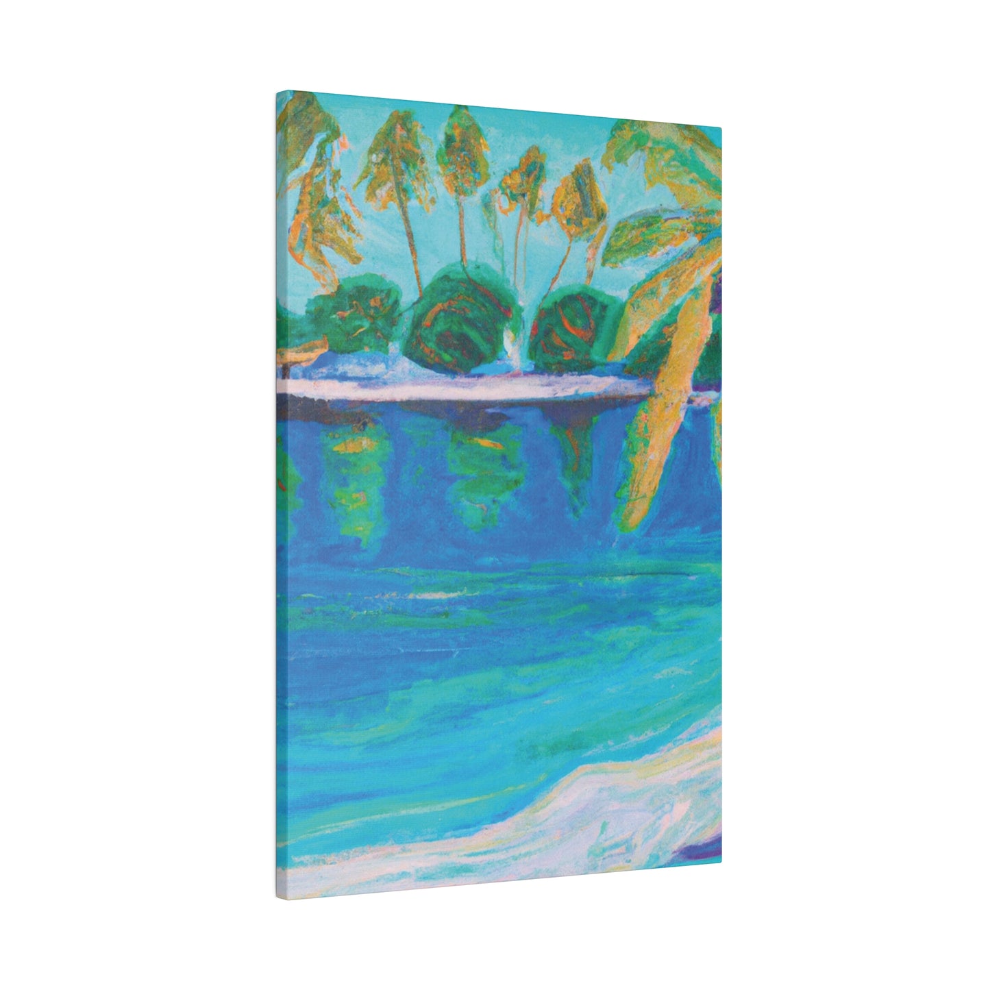 8975V - Bahamas Ocean Painting Print | Bahamas | Ocean | Beach | Poster | Home Decor | Wall Art | Canvas