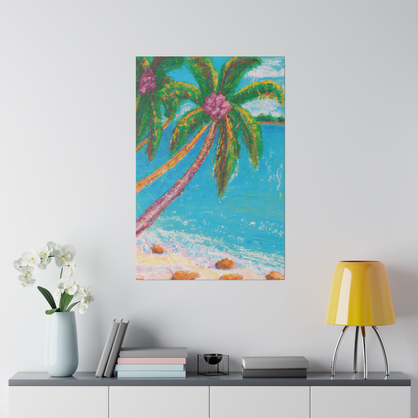 9276V - Bahamas Ocean Painting Print | Bahamas | Ocean | Beach | Poster | Home Decor | Wall Art | Canvas