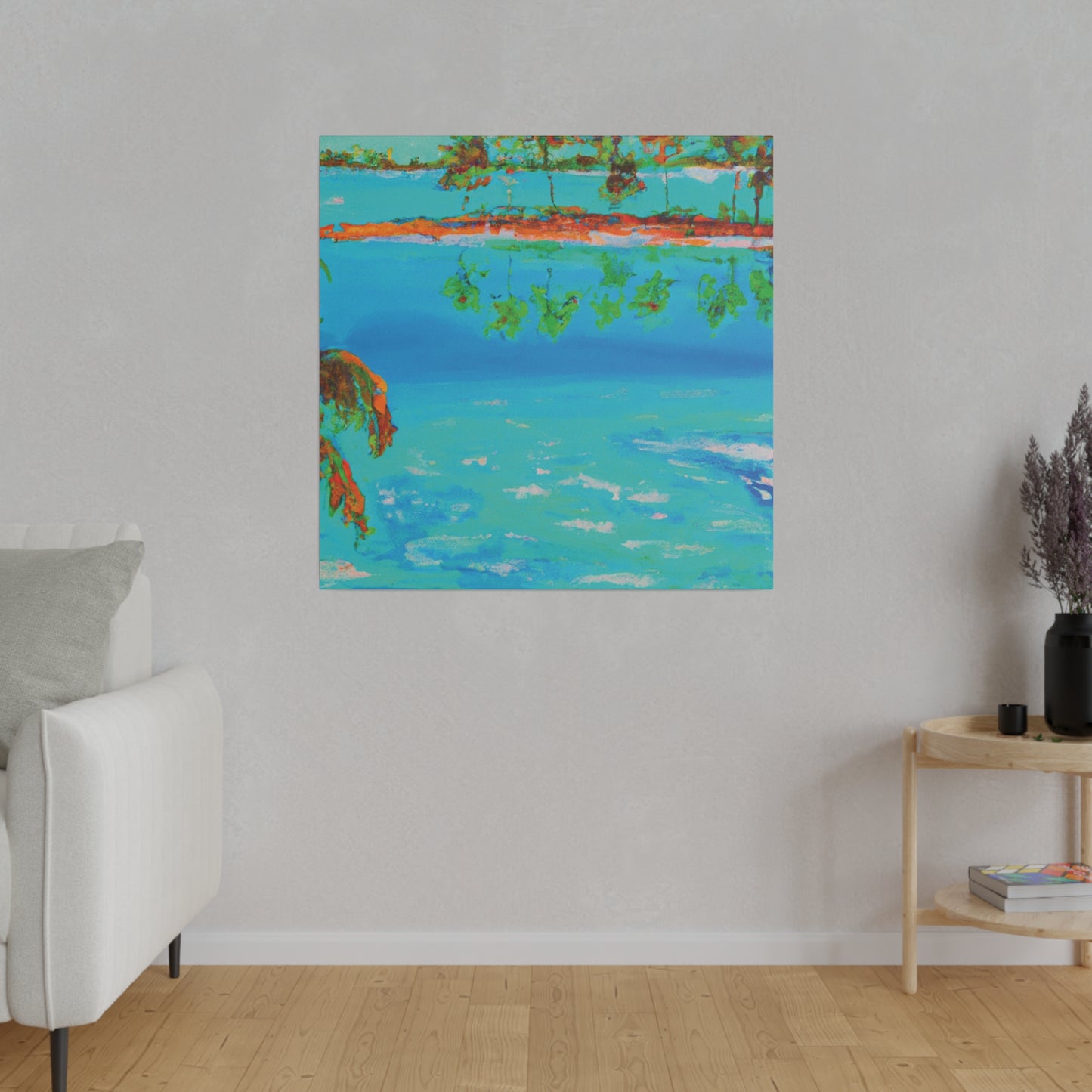 5171E - Bahamas Ocean Painting Print | Bahamas | Ocean | Beach | Poster | Home Decor | Wall Art | Canvas