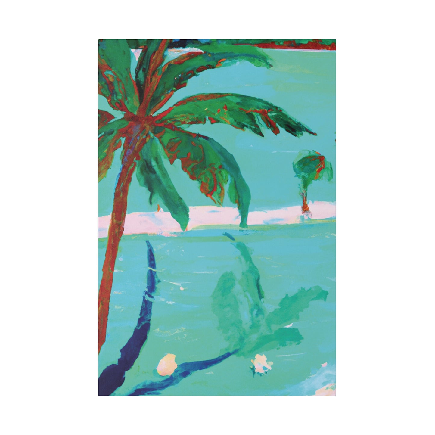 5246Z - Bahamas Ocean Painting Print | Bahamas | Ocean | Beach | Poster | Home Decor | Wall Art | Canvas