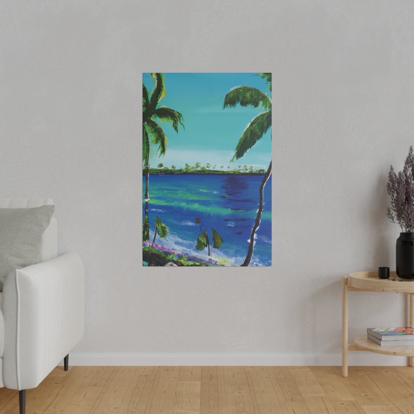 5491V - Bahamas Ocean Painting Print | Bahamas | Ocean | Beach | Poster | Home Decor | Wall Art | Canvas