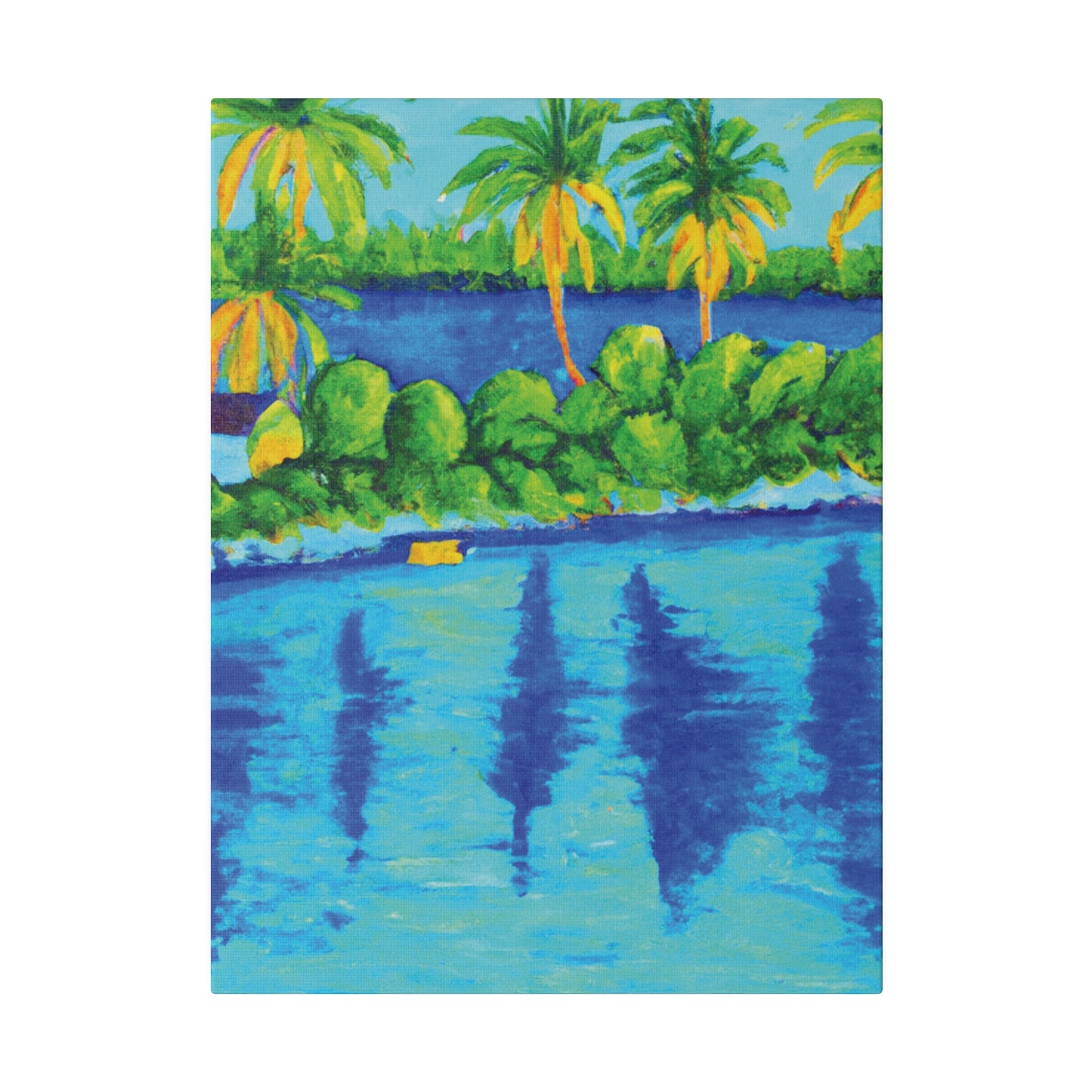 825Y - Bahamas Ocean Painting Print | Bahamas | Ocean | Beach | Poster | Home Decor | Wall Art | Canvas