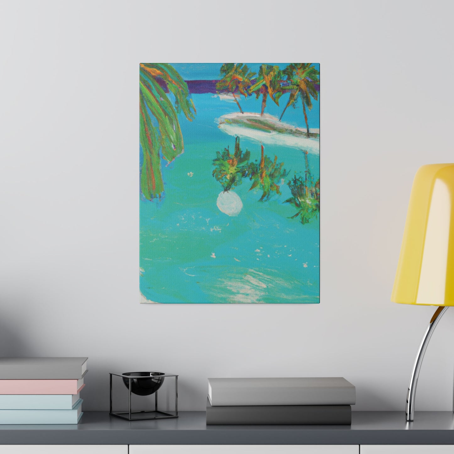 9652Q - Bahamas Ocean Painting Print | Bahamas | Ocean | Beach | Poster | Home Decor | Wall Art | Canvas