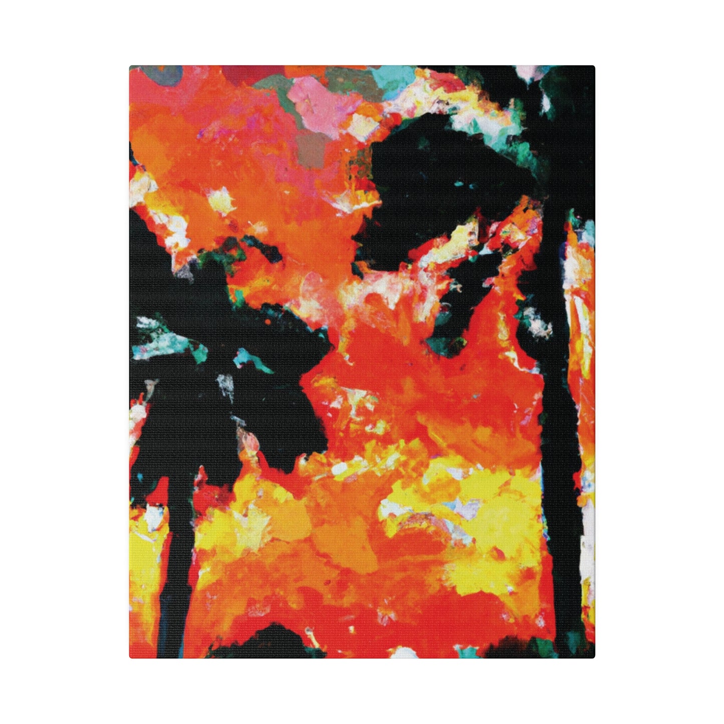 8653O - Miami Beach Sunset Painting Print | Miami | Beach | Sunset | Poster | Home Decor | Wall Art | Canvas