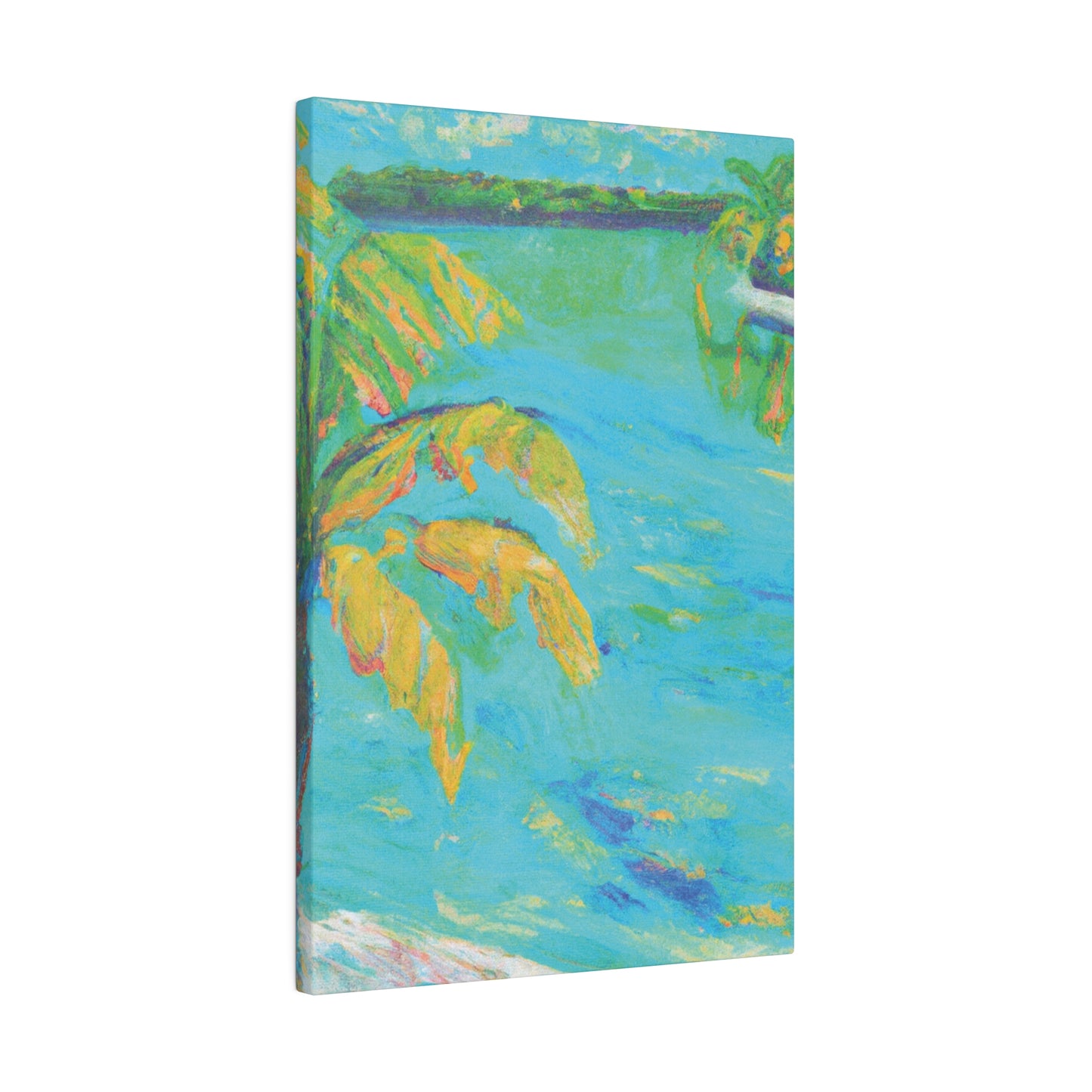 8857G - Bahamas Ocean Painting Print | Bahamas | Ocean | Beach | Poster | Home Decor | Wall Art | Canvas