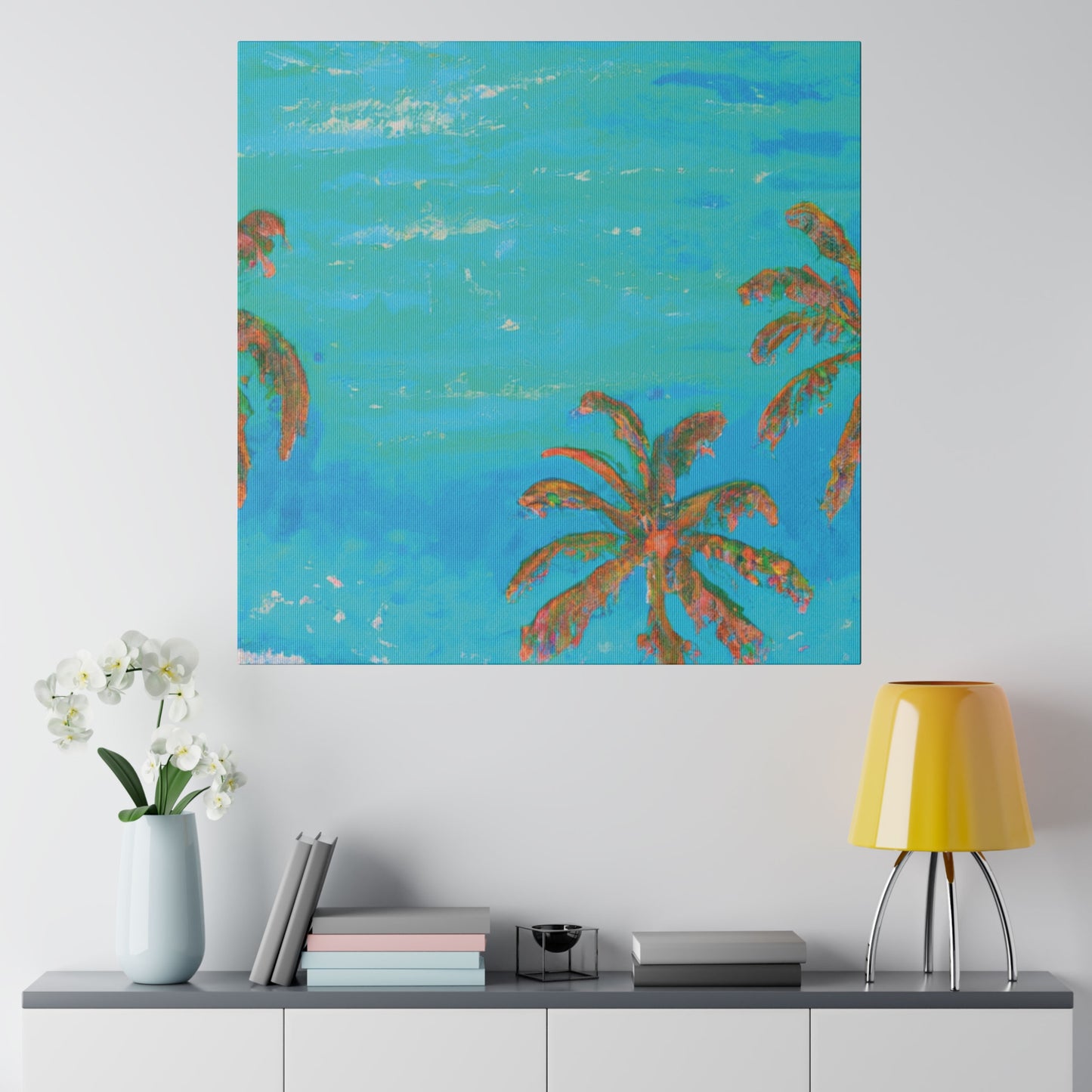 4532X - Bahamas Ocean Painting Print | Bahamas | Ocean | Beach | Poster | Home Decor | Wall Art | Canvas