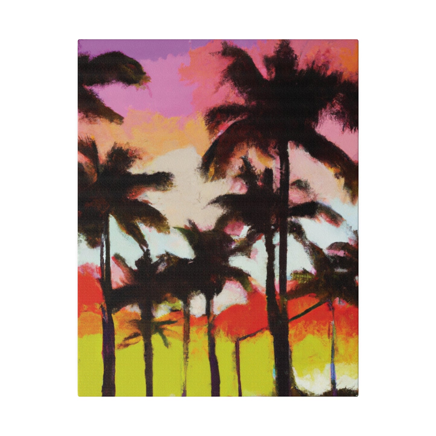 2187U - Miami Beach Sunset Painting Print | Miami | Beach | Sunset | Poster | Home Decor | Wall Art | Canvas