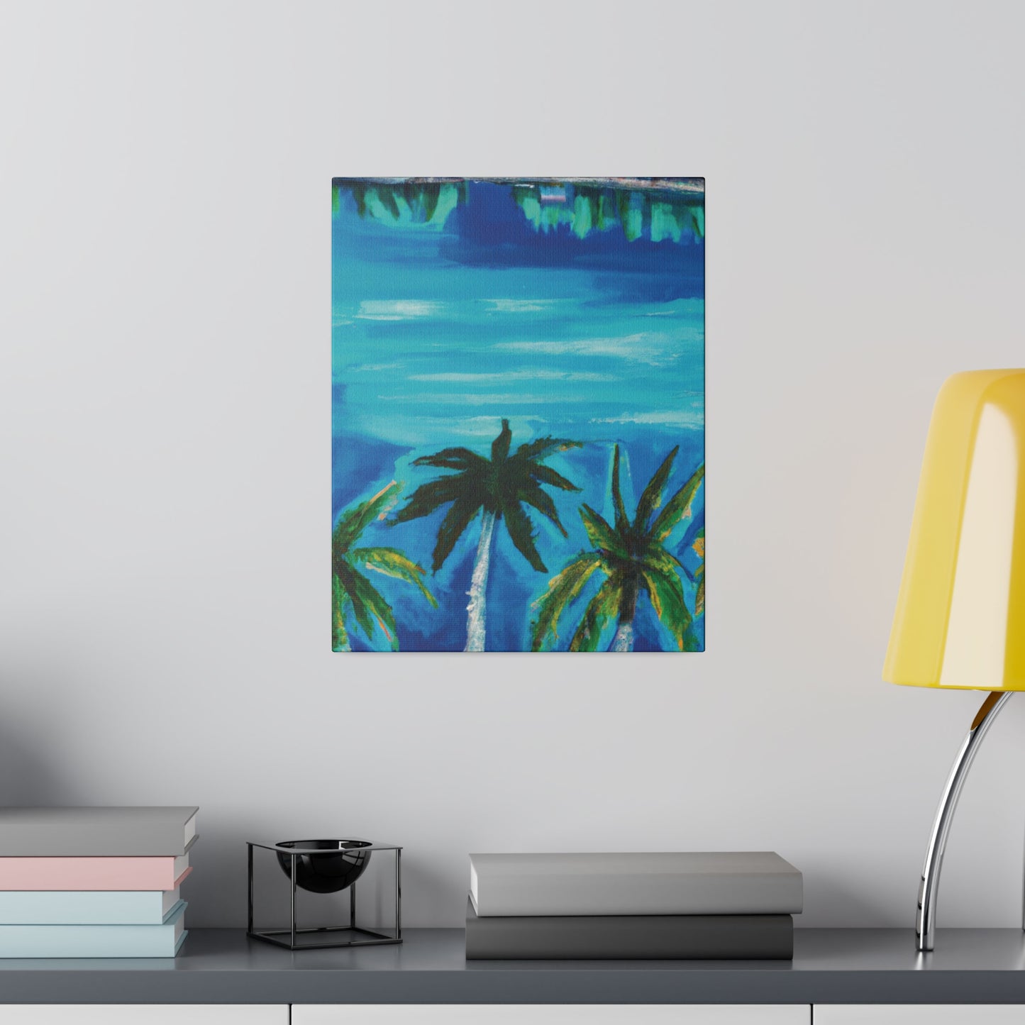 6741K - Bahamas Ocean Painting Print | Bahamas | Ocean | Beach | Poster | Home Decor | Wall Art | Canvas