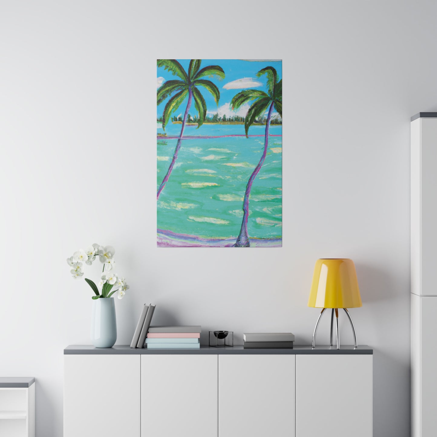 4451X - Bahamas Ocean Painting Print | Bahamas | Ocean | Beach | Poster | Home Decor | Wall Art | Canvas