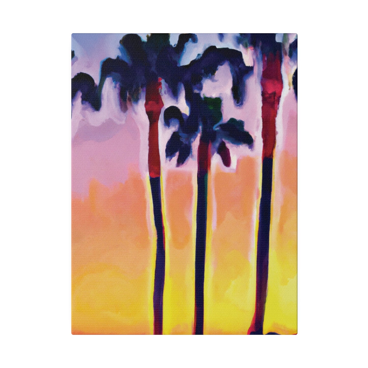 7116C - Miami Beach Sunset Painting Print | Miami | Beach | Sunset | Poster | Home Decor | Wall Art | Canvas