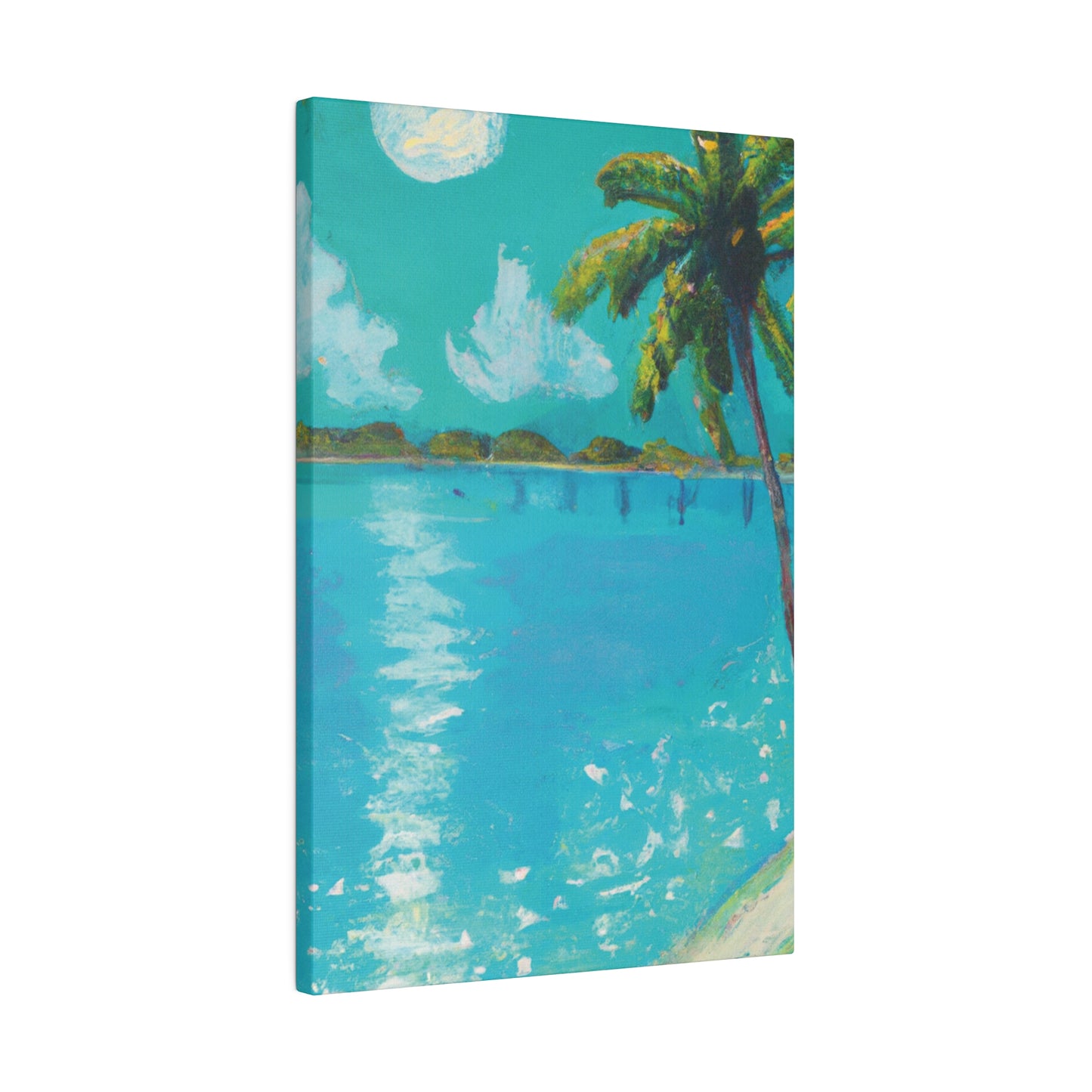 2483G - Bahamas Ocean Painting Print | Bahamas | Ocean | Beach | Poster | Home Decor | Wall Art | Canvas