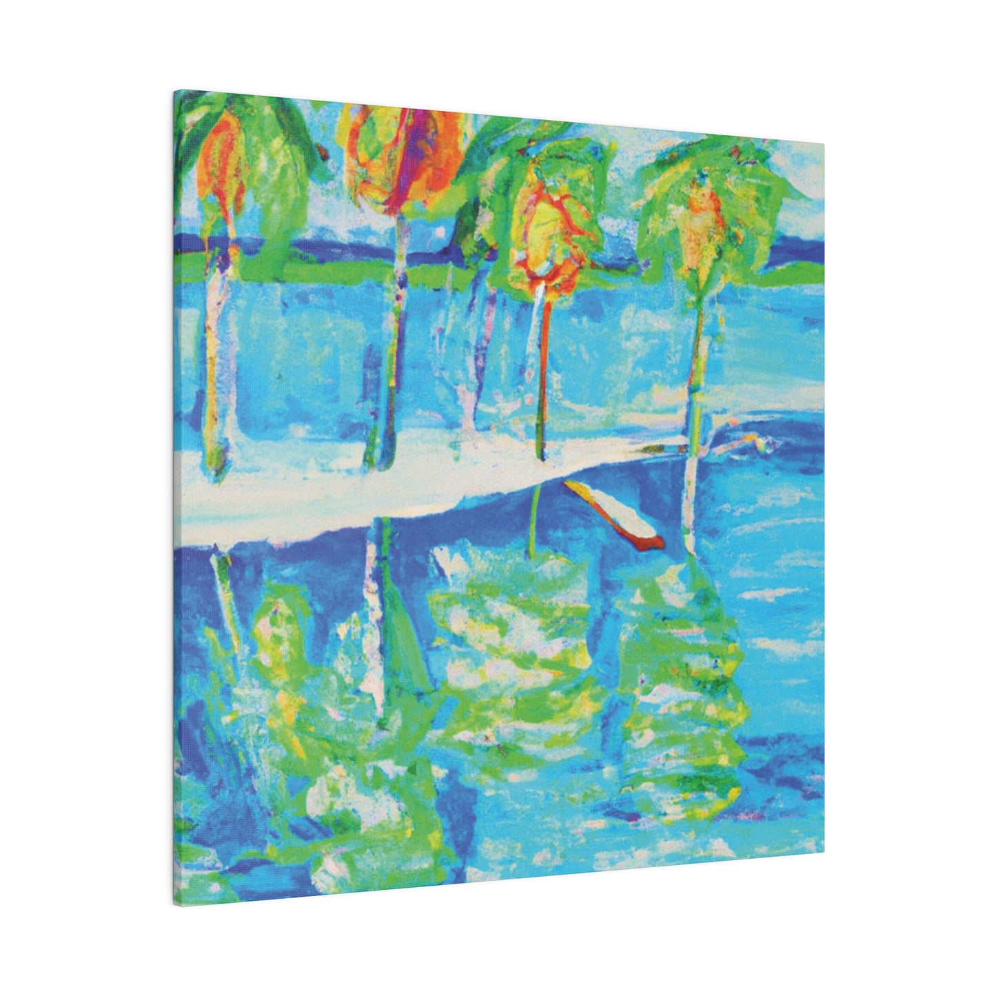 8103Q - Bahamas Ocean Painting Print | Bahamas | Ocean | Beach | Poster | Home Decor | Wall Art | Canvas