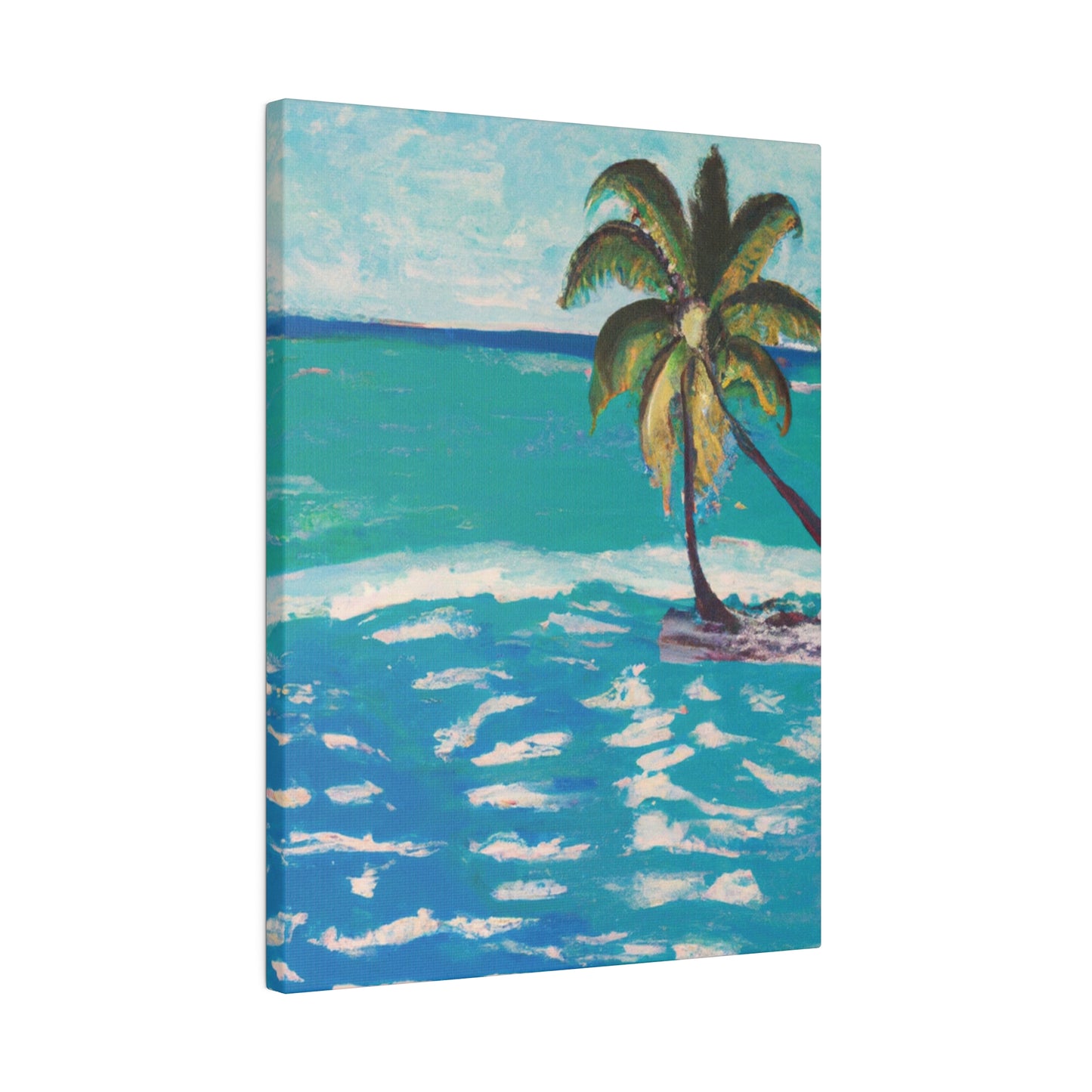 4081V - Bahamas Ocean Painting Print | Bahamas | Ocean | Beach | Poster | Home Decor | Wall Art | Canvas