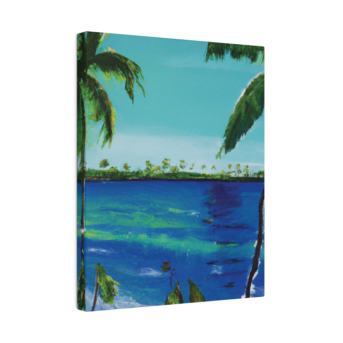 5491V - Bahamas Ocean Painting Print | Bahamas | Ocean | Beach | Poster | Home Decor | Wall Art | Canvas